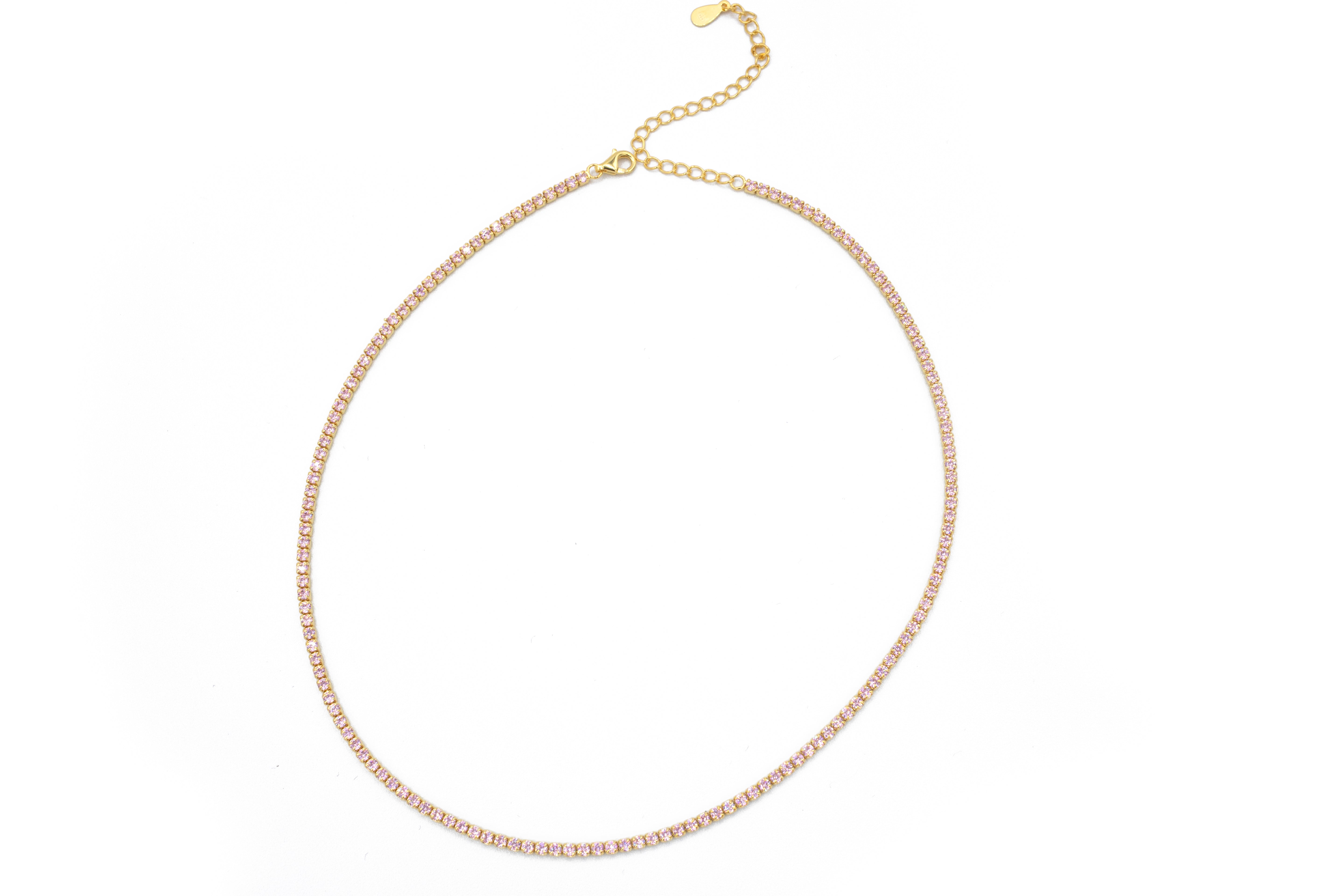 Collana Tennis da Donna Infinity in Argento 925 TIZ DROP 03