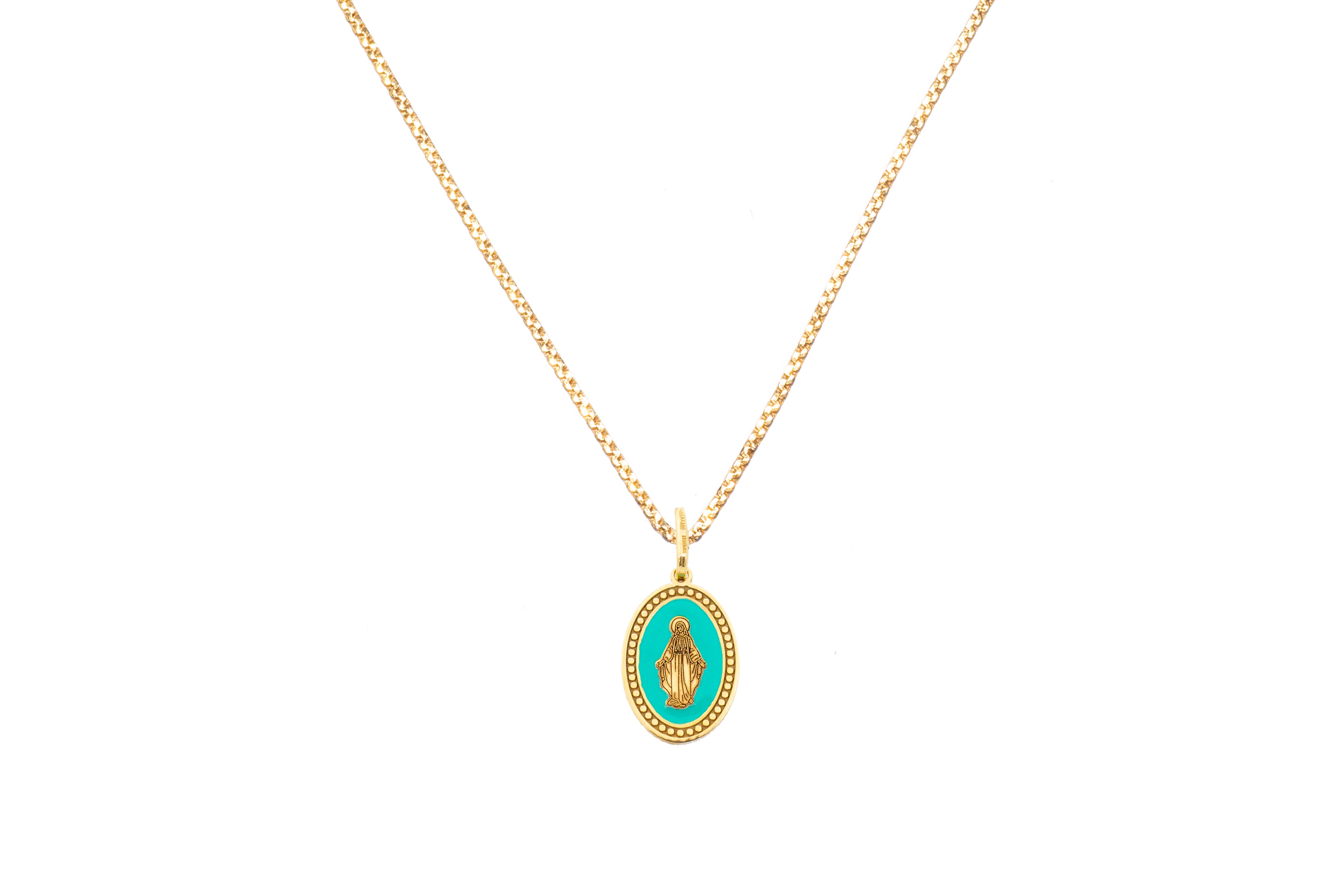 Collana Protezione da Donna Smaltata in Argento 925 TIZ AGCND 39