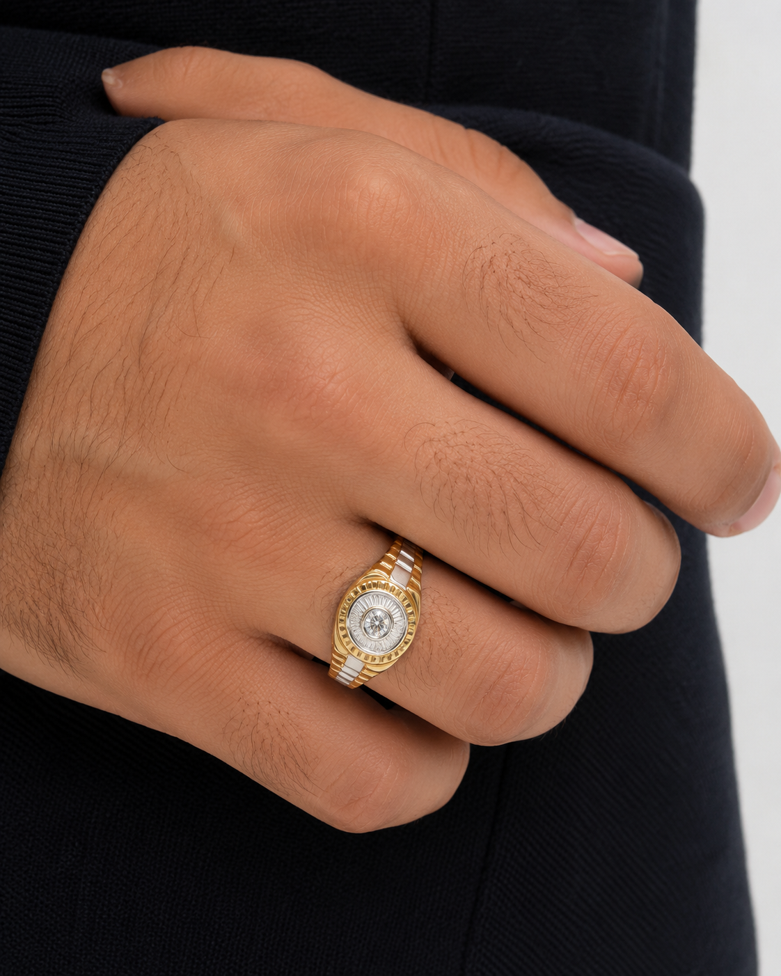Anello da Uomo in oro 18Kt TIZIANO TIZ ANOR 399