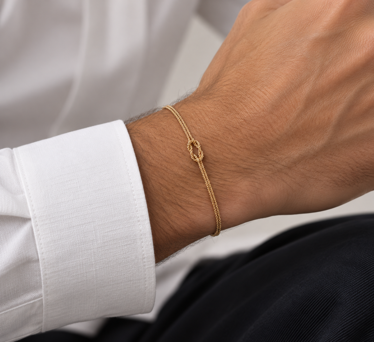 Herrenarmband aus 18 Karat Gold TIZIANO TIZ ORBR 120