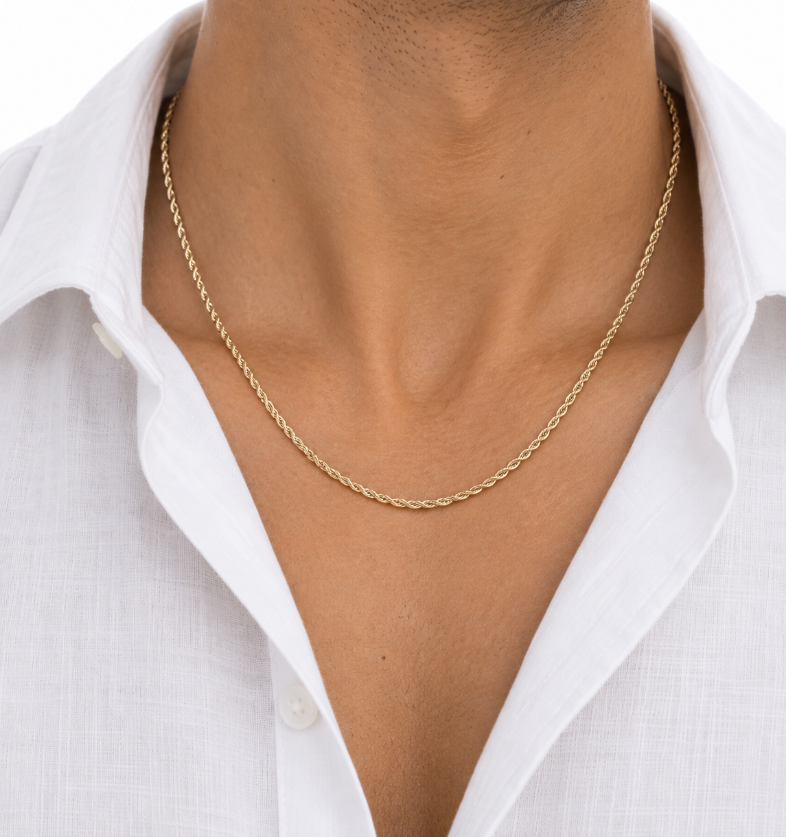 Unisex-Halskette aus 18 Karat Gold TIZIANO TIZ ORCOLL 02