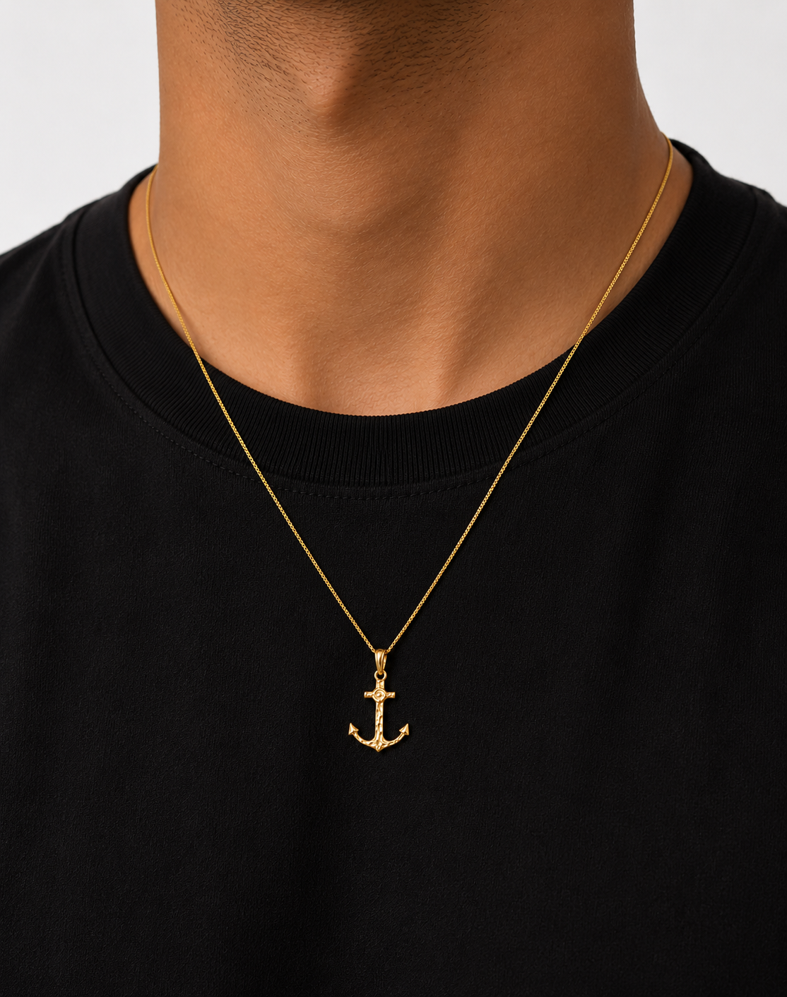 Pendente Uomo Ancora in oro 18Kt Tiziano TIZ ORCND 158