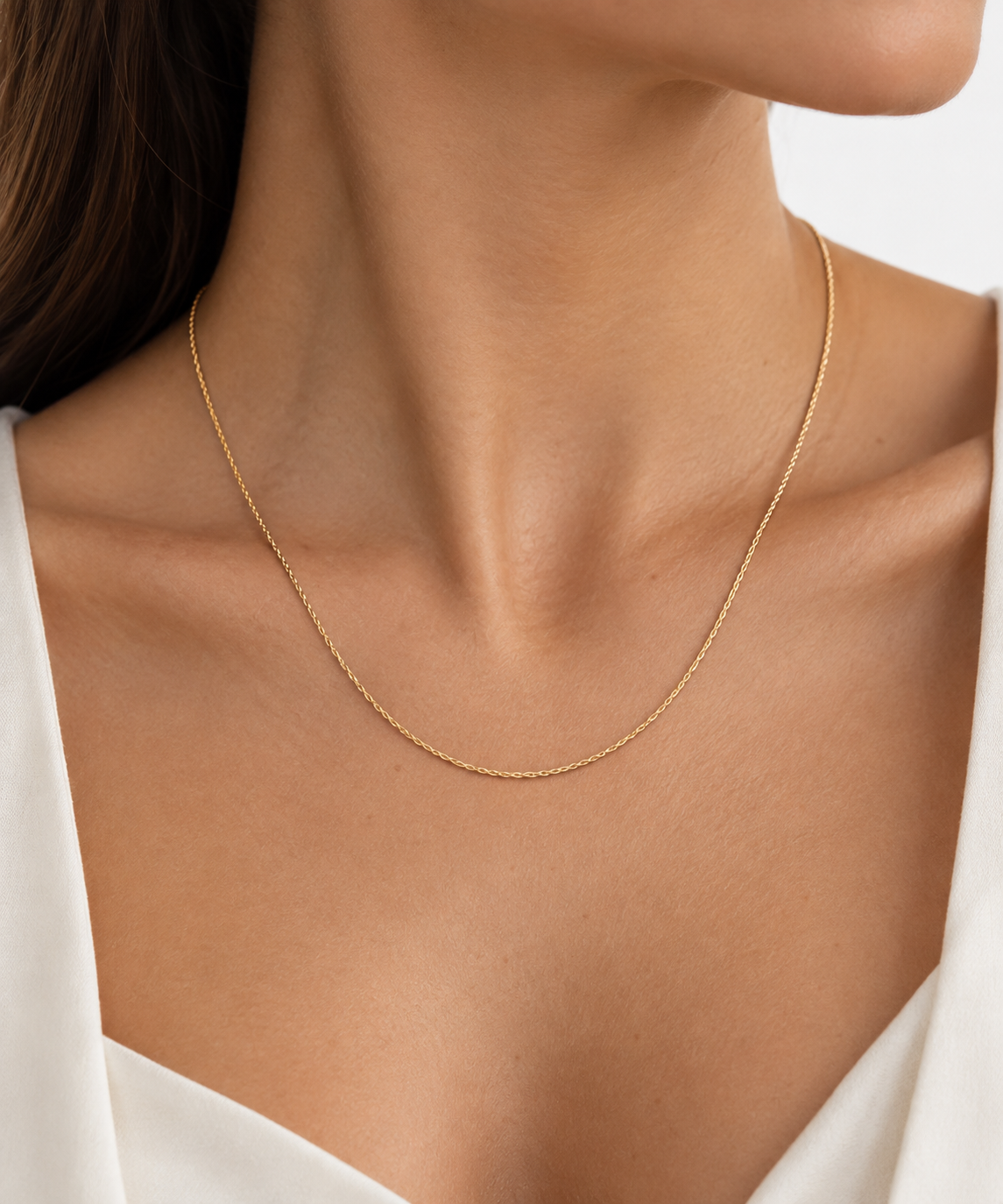 Collana Unisex a Maglia Intrecciata in Oro 18Kt TIZIANO TIZ ORCOLL 133