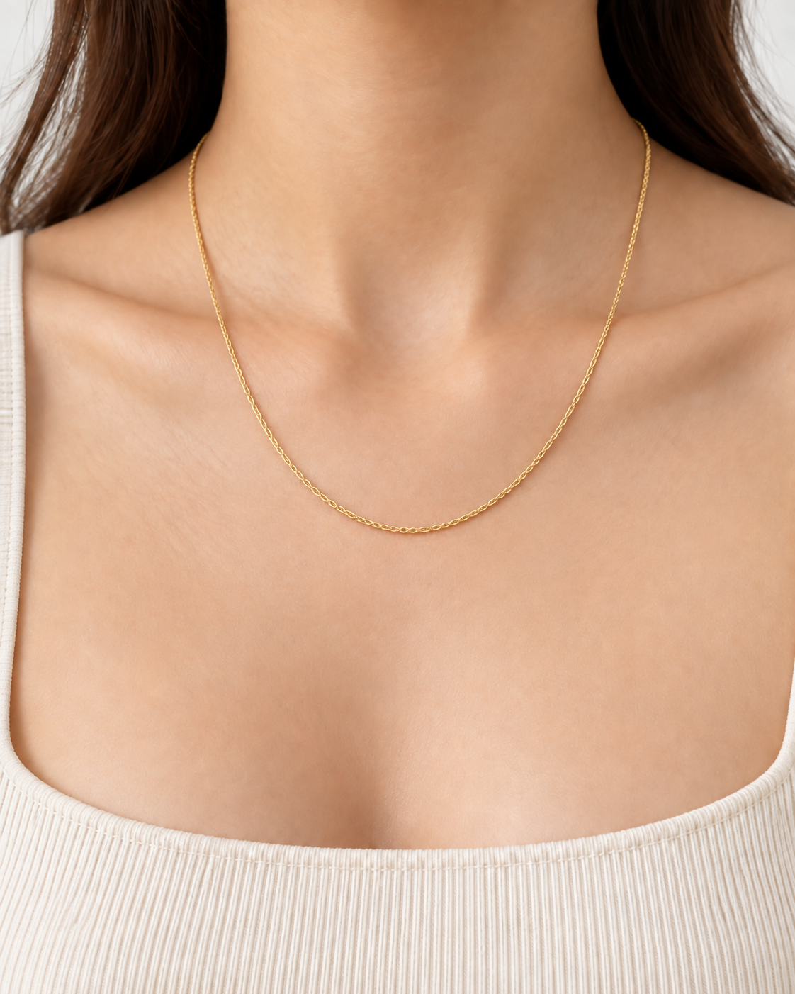 Unisex-Halskette aus 18 Karat Gold TIZIANO TIZ ORCOLL 19