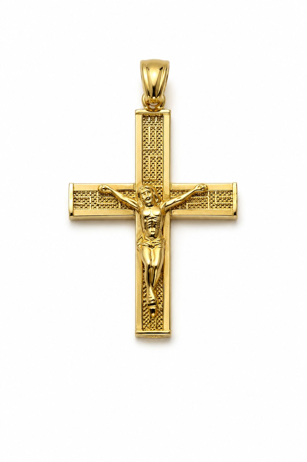 Herren-Kreuzanhänger aus 18 Karat Gold TIZIANO TIZ ORCND 106