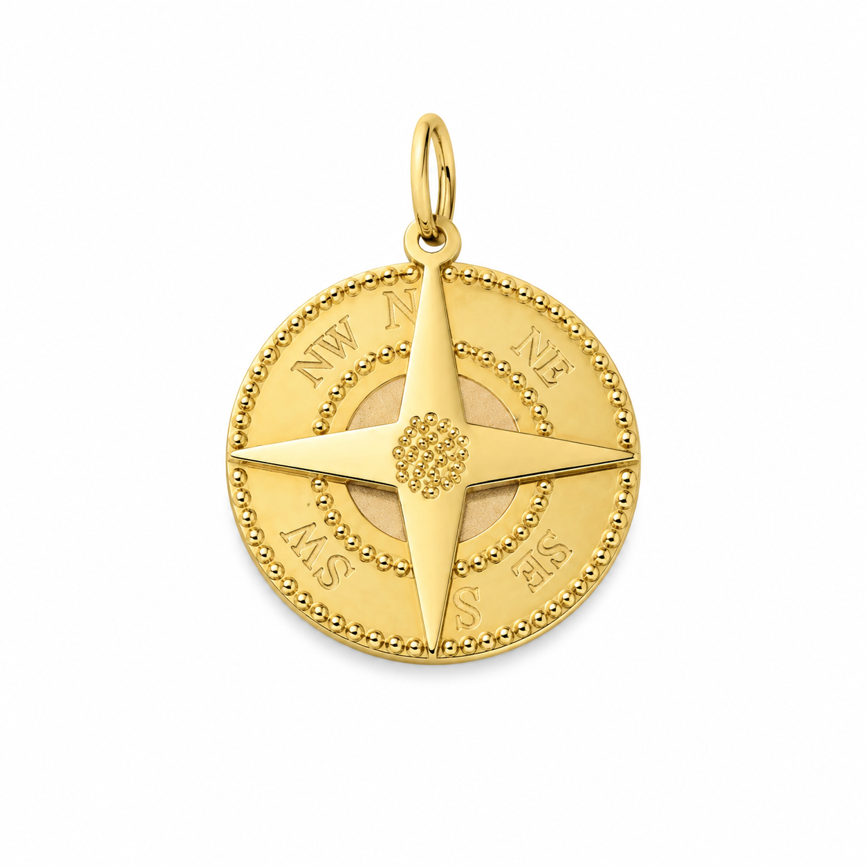 Pendente Uomo Rosa dei Venti  in oro 18Kt Tiziano TIZ ORCND 525