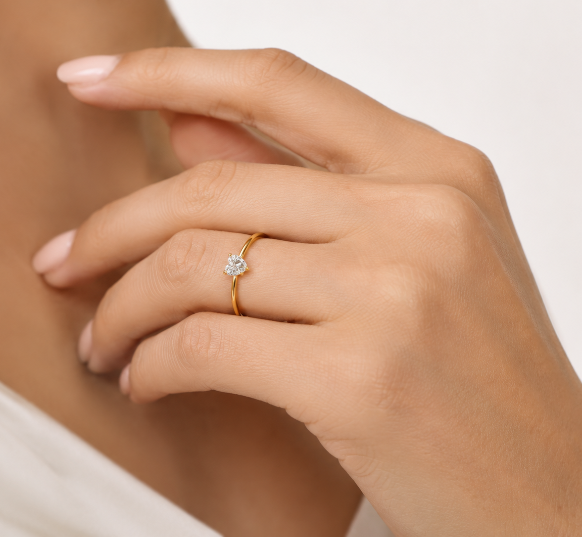 Damen-Trilogy-Ring aus 18 Karat Gold TIZIANO TIZ ANOR 102