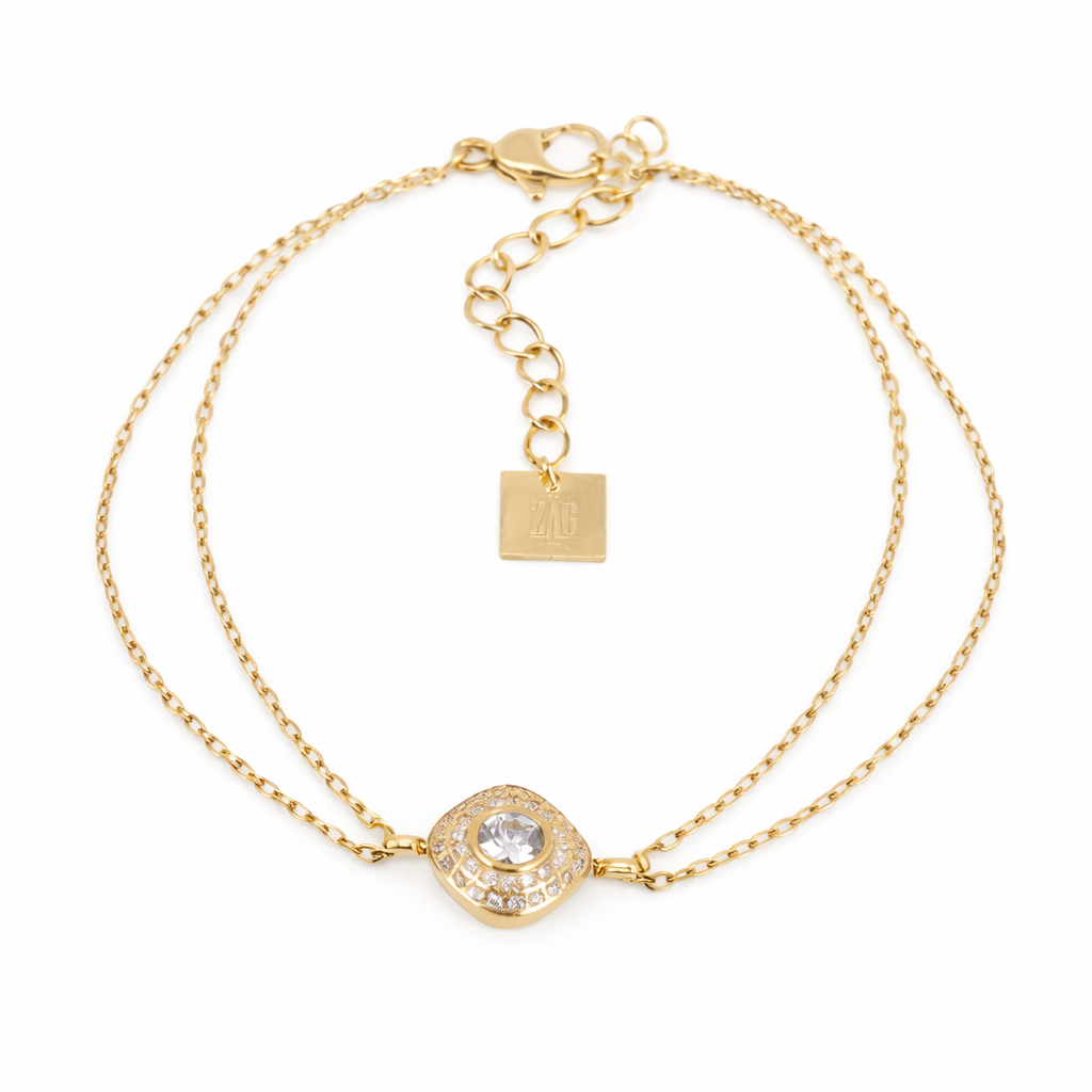 Bracciale da Donna Ermi in Acciaio ZAG ZAG SBS27700-01WHT