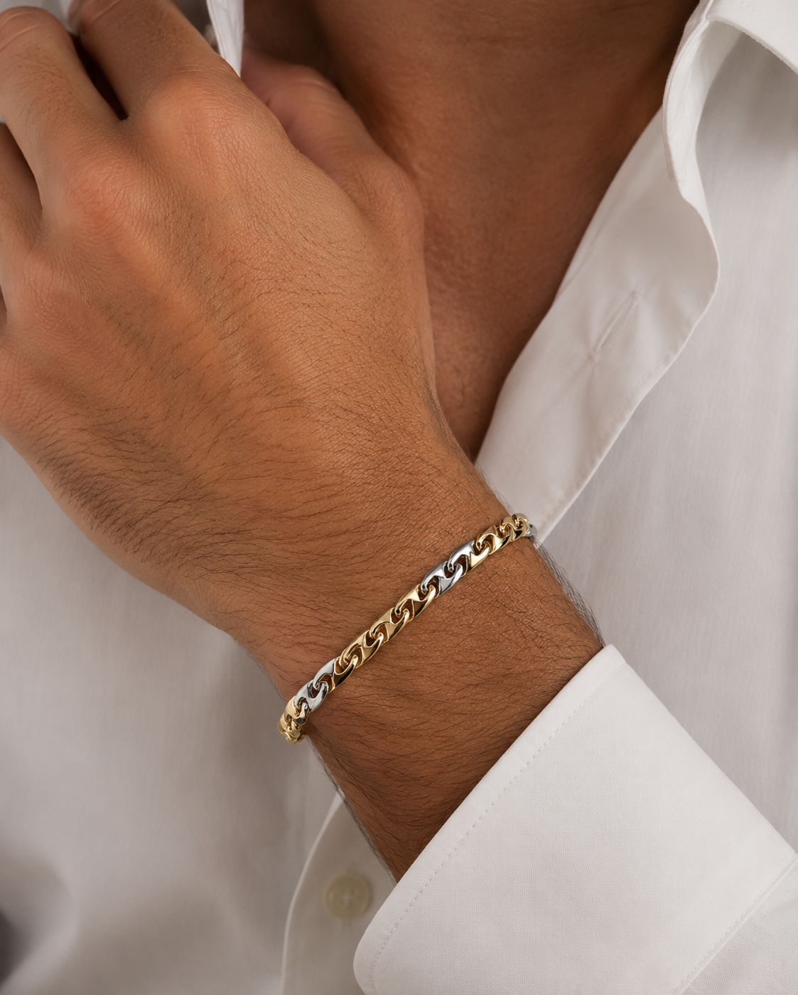 Bracciale da Uomo in oro 18Kt TIZIANO TIZ ORBR 436