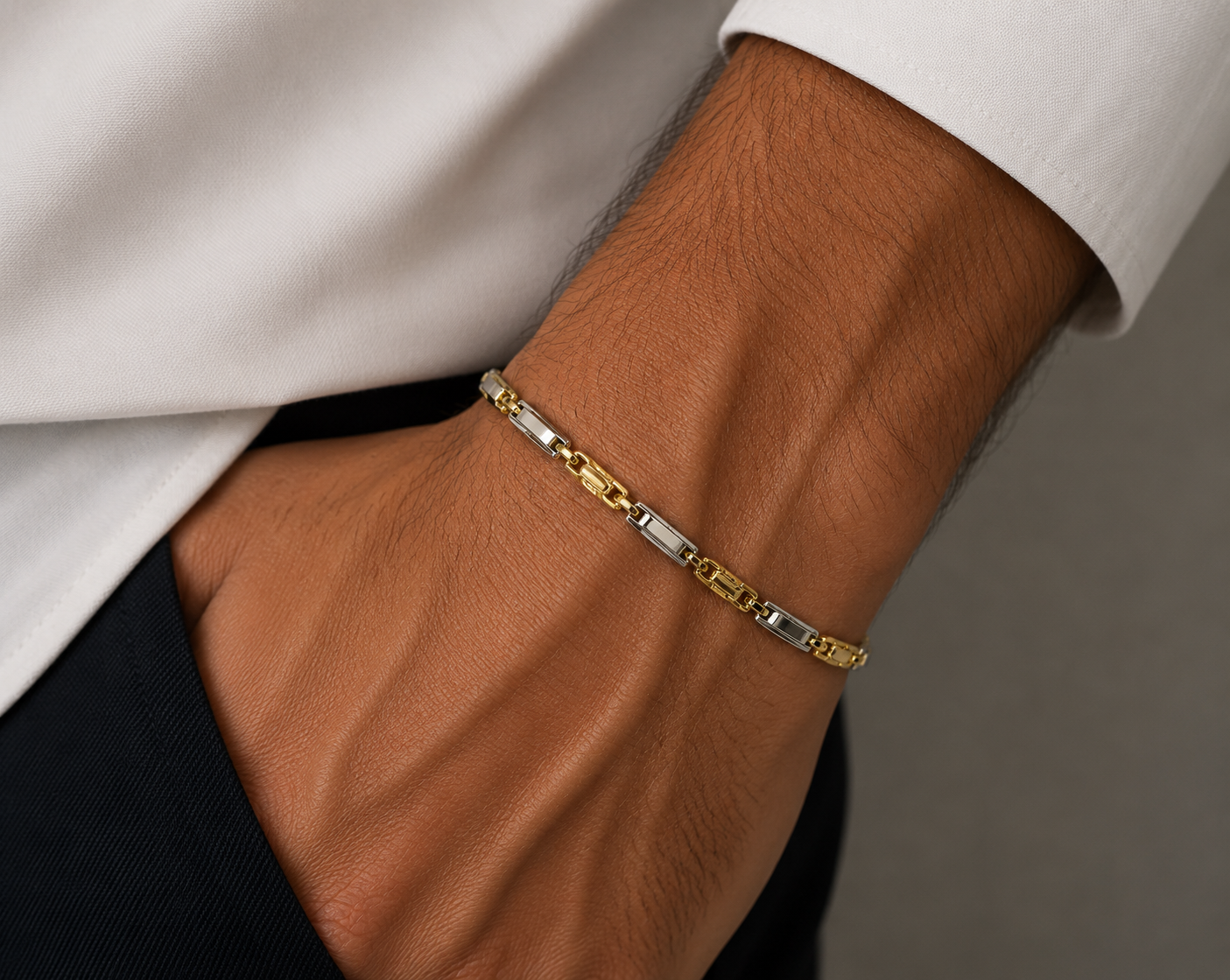 Bracciale da Uomo in oro 18Kt TIZIANO TIZ ORBR 289