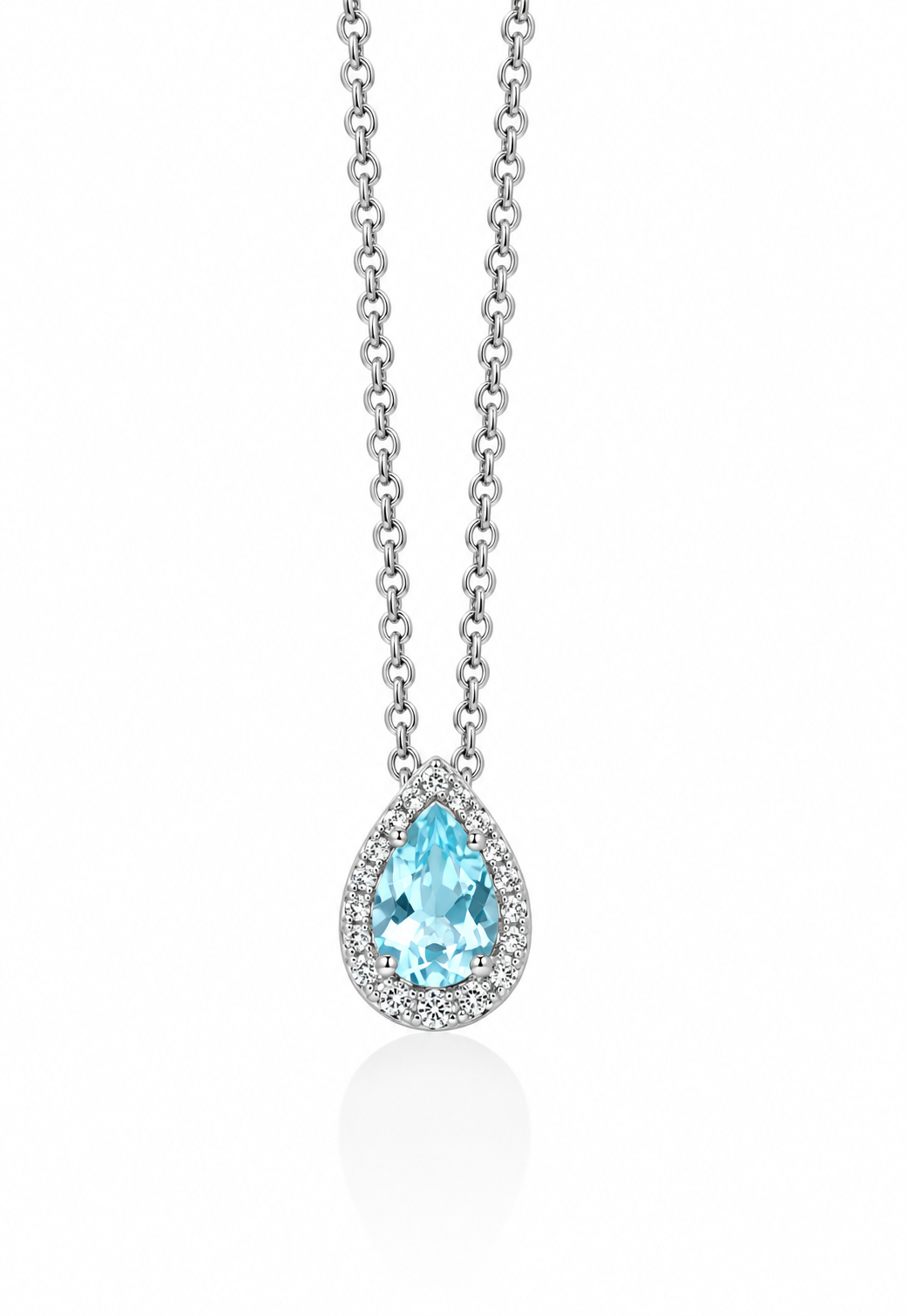 Miluna Damen-Halskette Gemma del Cielo Kleines Herz aus 925er Silber MIL CLD5088