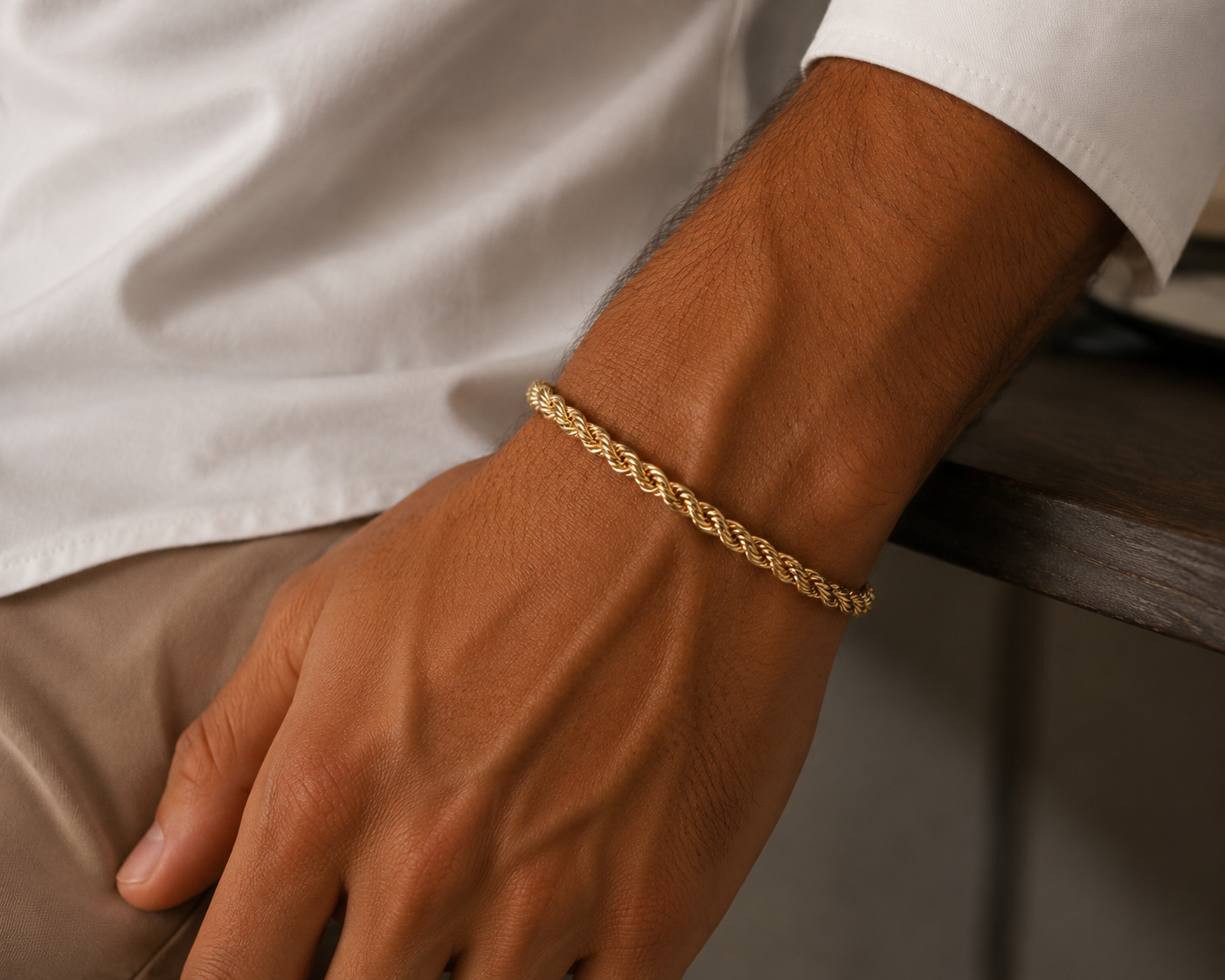 Bracciale da Uomo in oro 18Kt TIZIANO TIZ ORBR 137