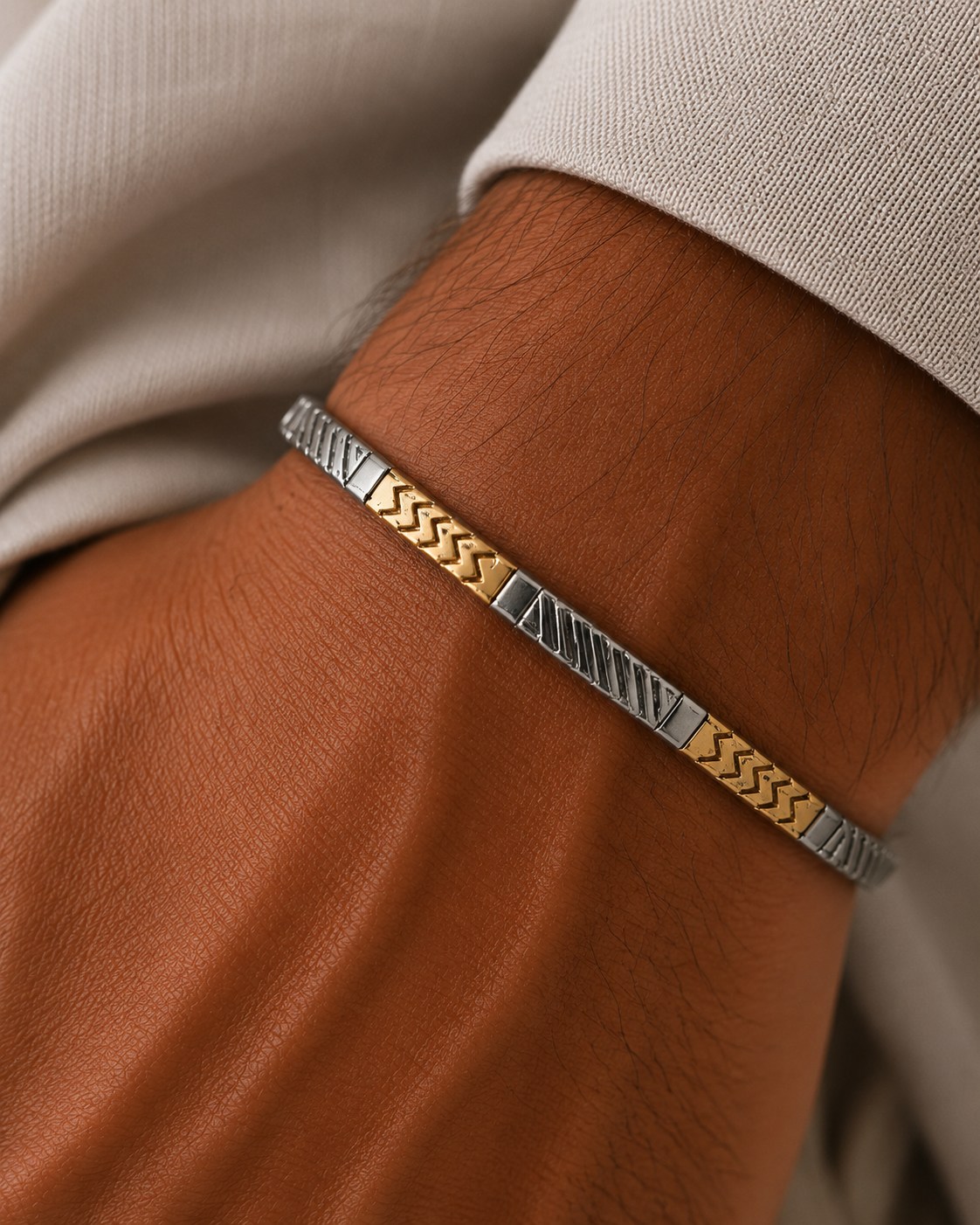 Bracciale da Uomo in oro 18Kt TIZIANO TIZ ORBR 39