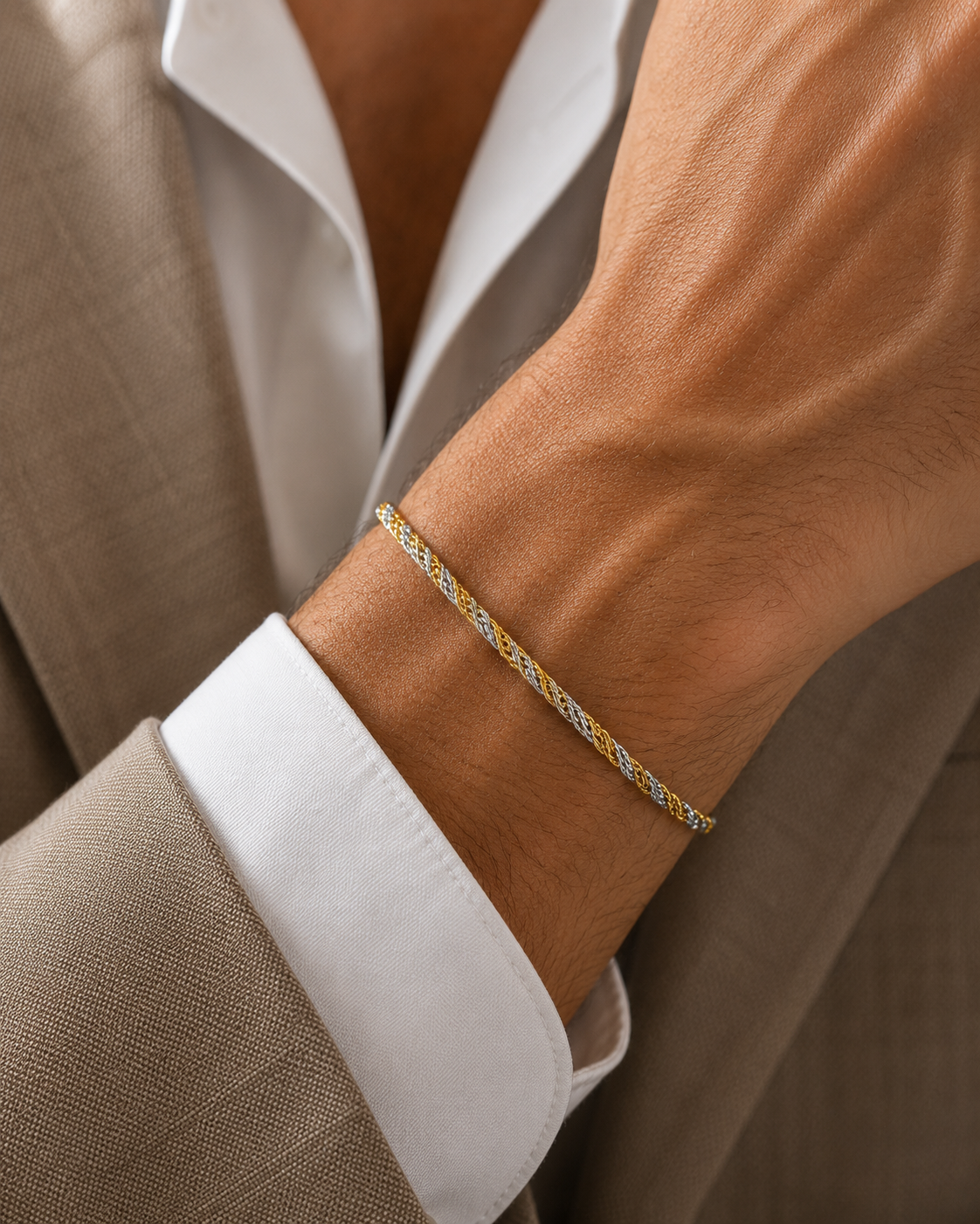 Bracciale da Uomo in oro 18Kt TIZIANO TIZ ORBR 114