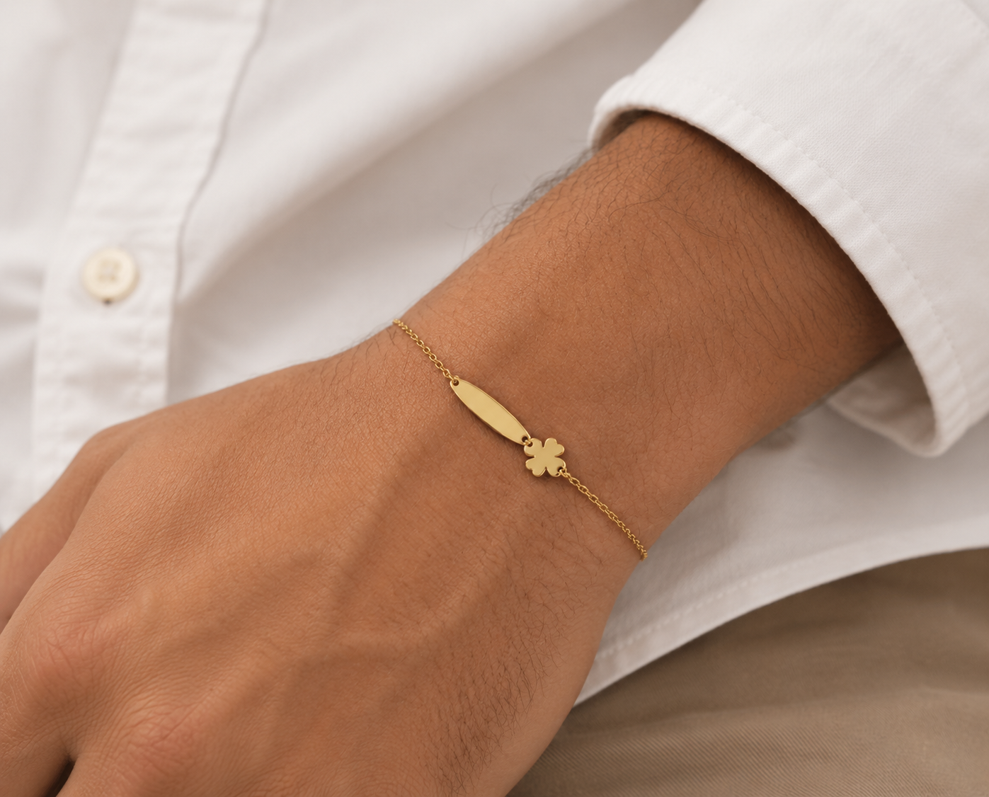 Bracciale Unisex in oro 18Kt TIZIANO TIZ ORBR 19