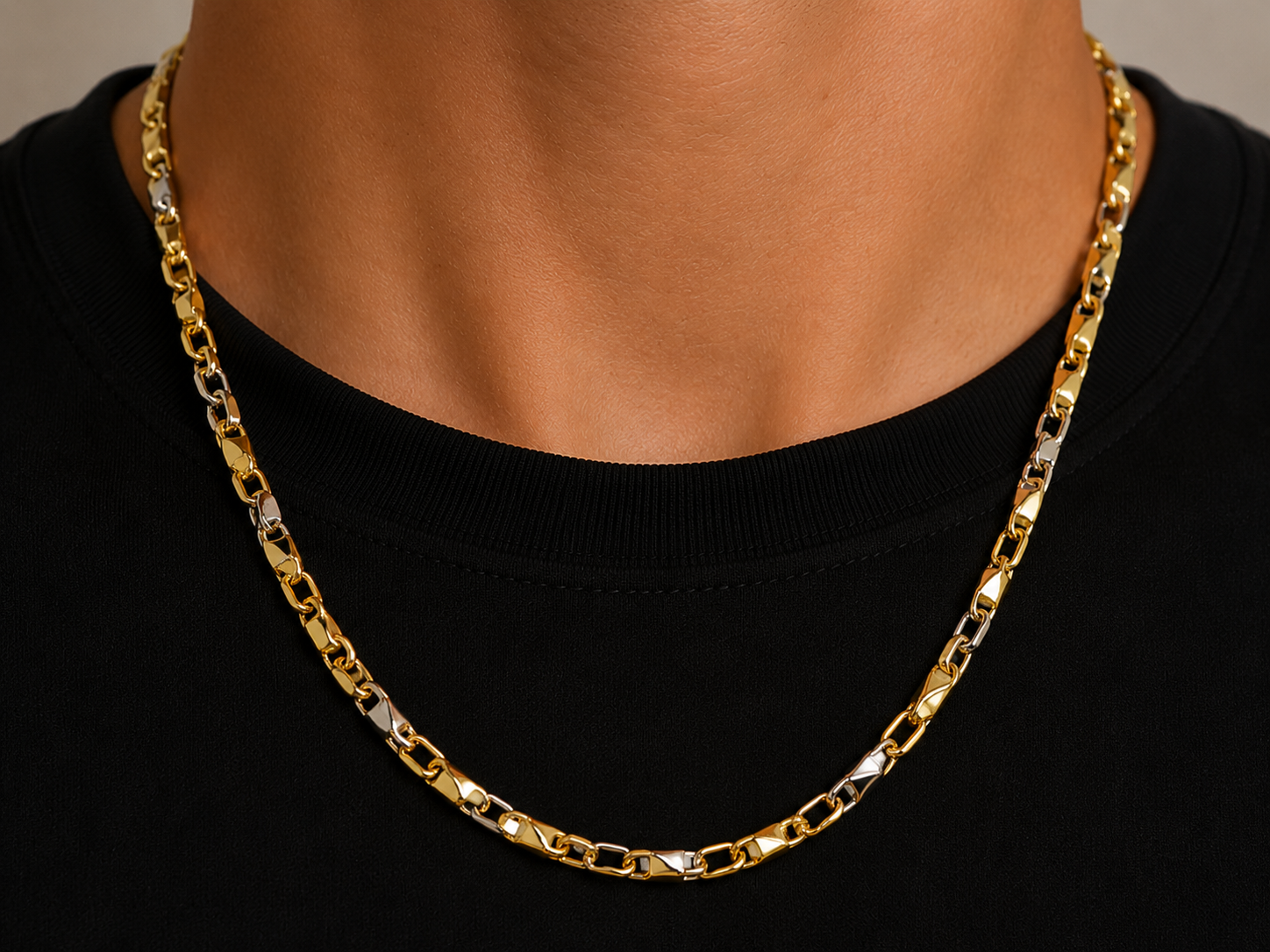 Collana da Uomo in oro 18Kt TIZIANO TIZ ORCOLL 125