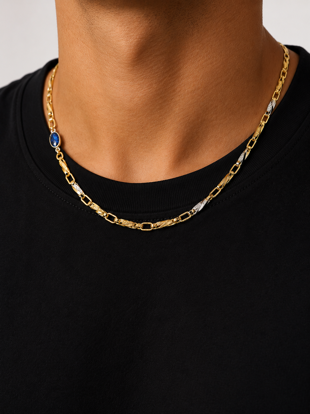Collana da Uomo in oro 18Kt TIZIANO TIZ ORCOLL 16