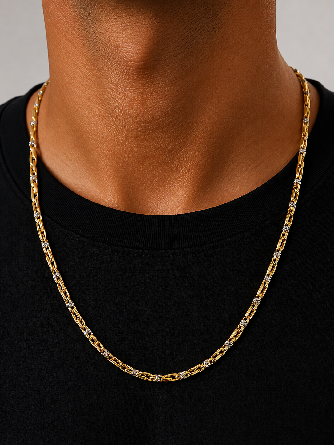 Collana da Uomo in oro 18Kt TIZIANO TIZ ORCOLL 43