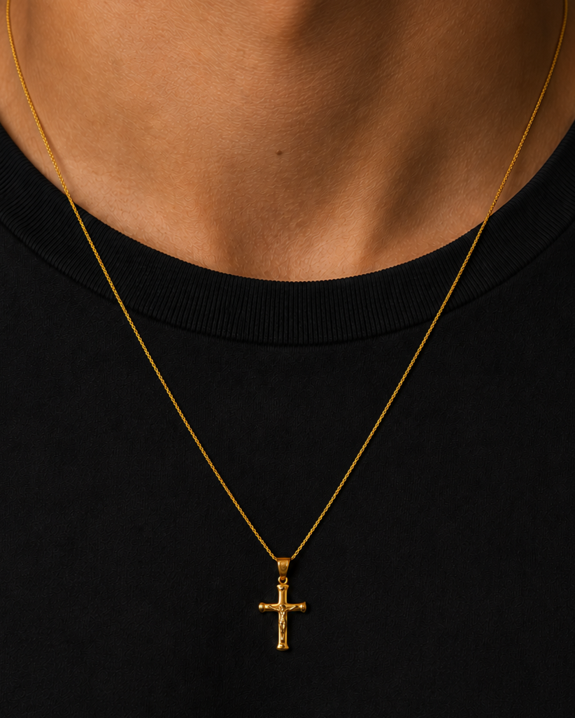 Ciondolo Croce Unisex in oro 18Kt TIZIANO TIZ ORCND 217