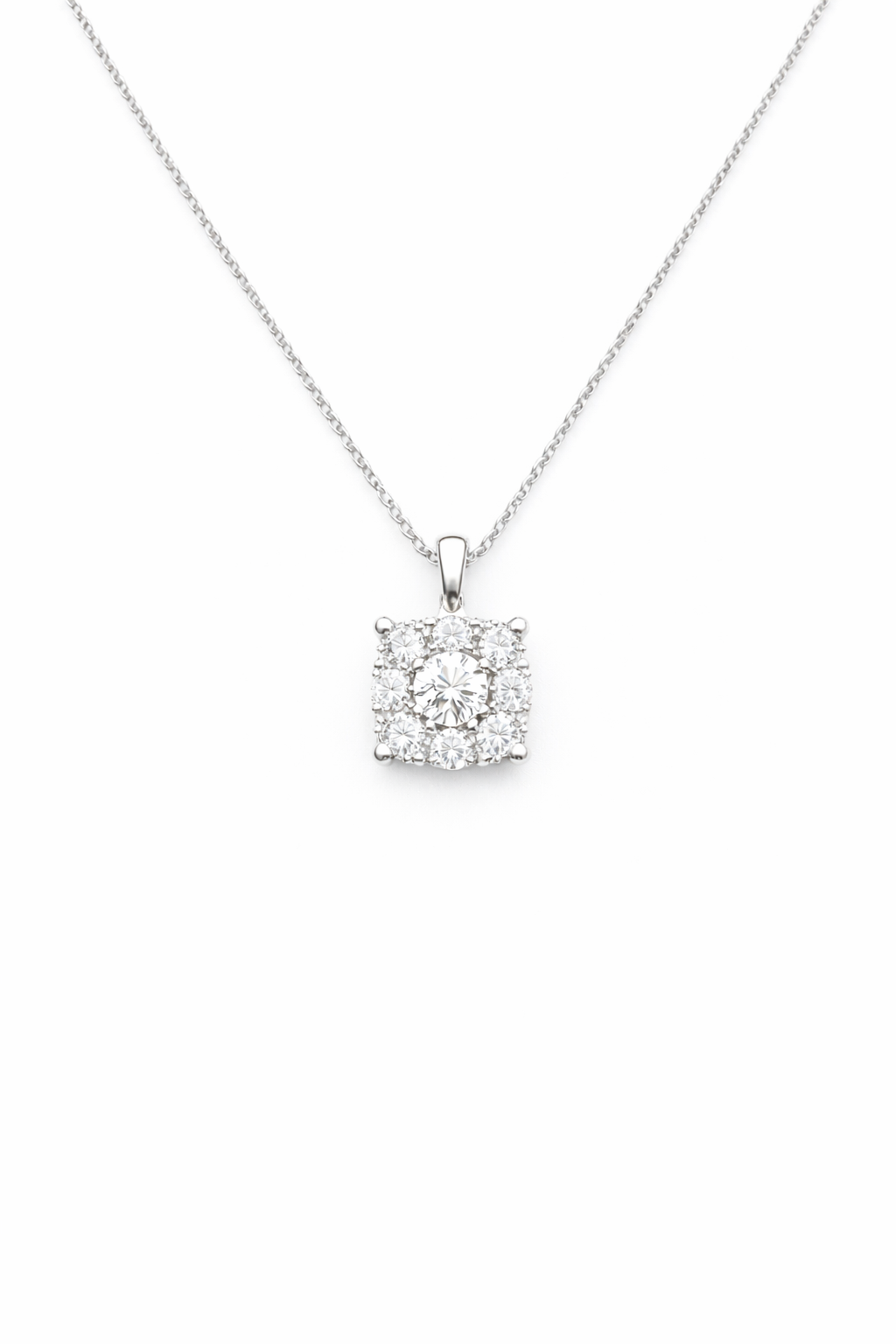 Collana da Donna Punto Luce in oro bianco e diamanti PG GIOIELLI PG PLCHIC/2