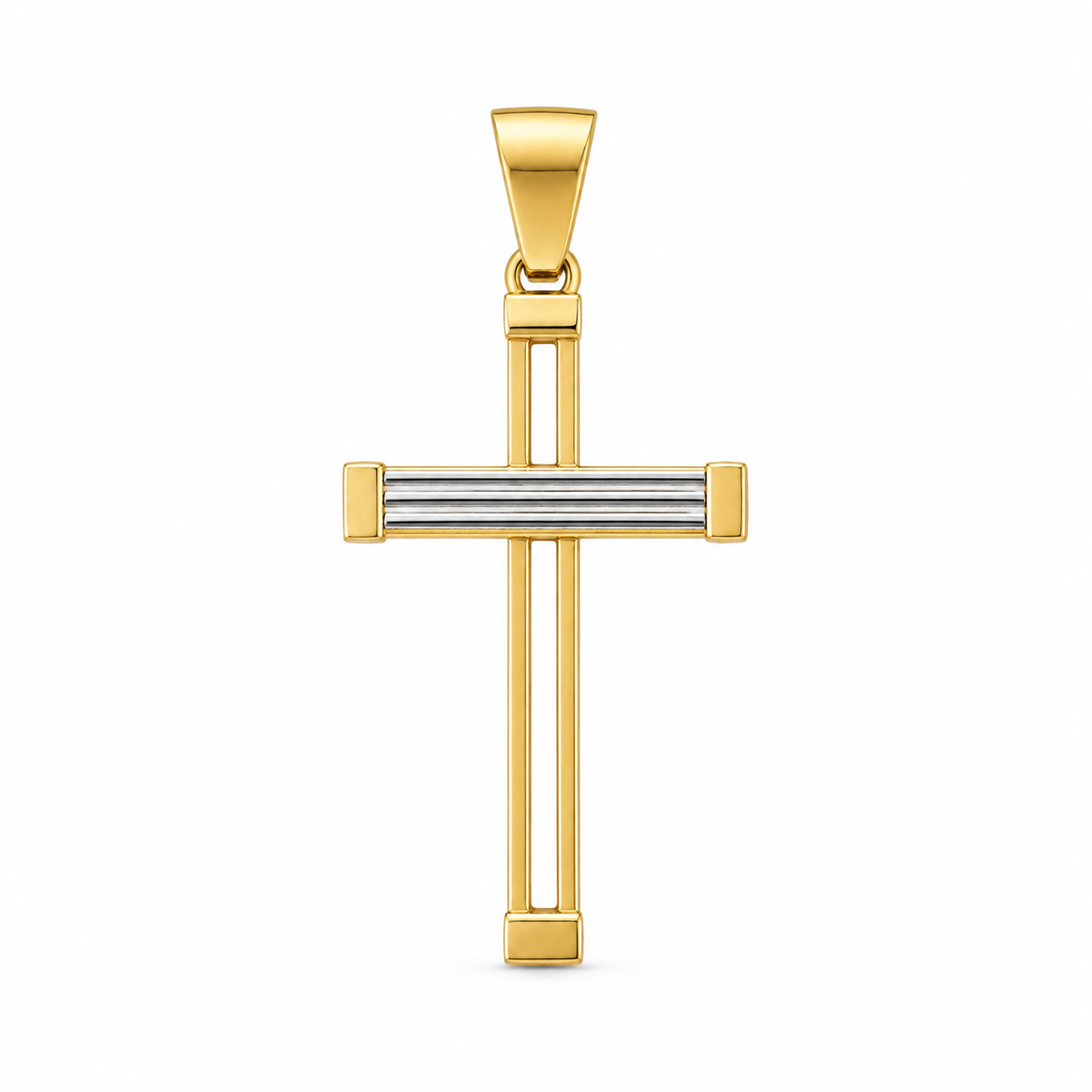 Ciondolo Croce da Uomo in oro 18Kt TIZIANO TIZ ORCND 108