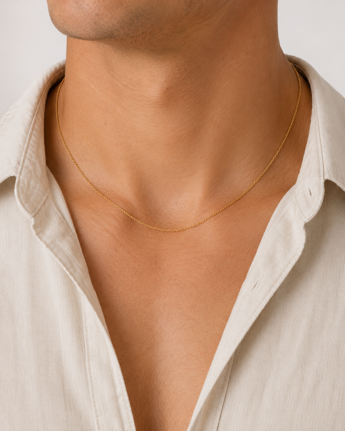 Unisex-Halskette aus 18 Karat Gold TIZIANO TIZ ORCAT 210/G