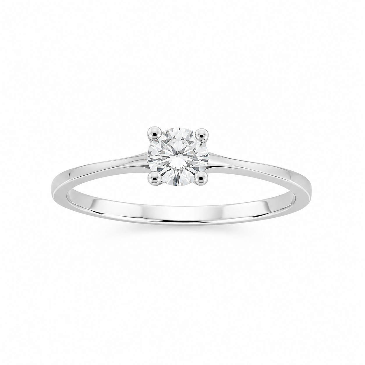 Damen-Solitärring aus 18 Karat Gold TIZIANO TIZ ANOR 10
