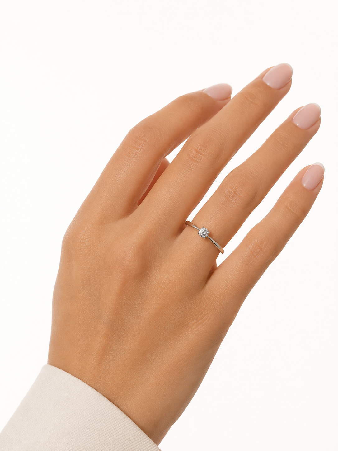 Damen-Solitärring aus 18 Karat Gold TIZIANO TIZ ANOR 204