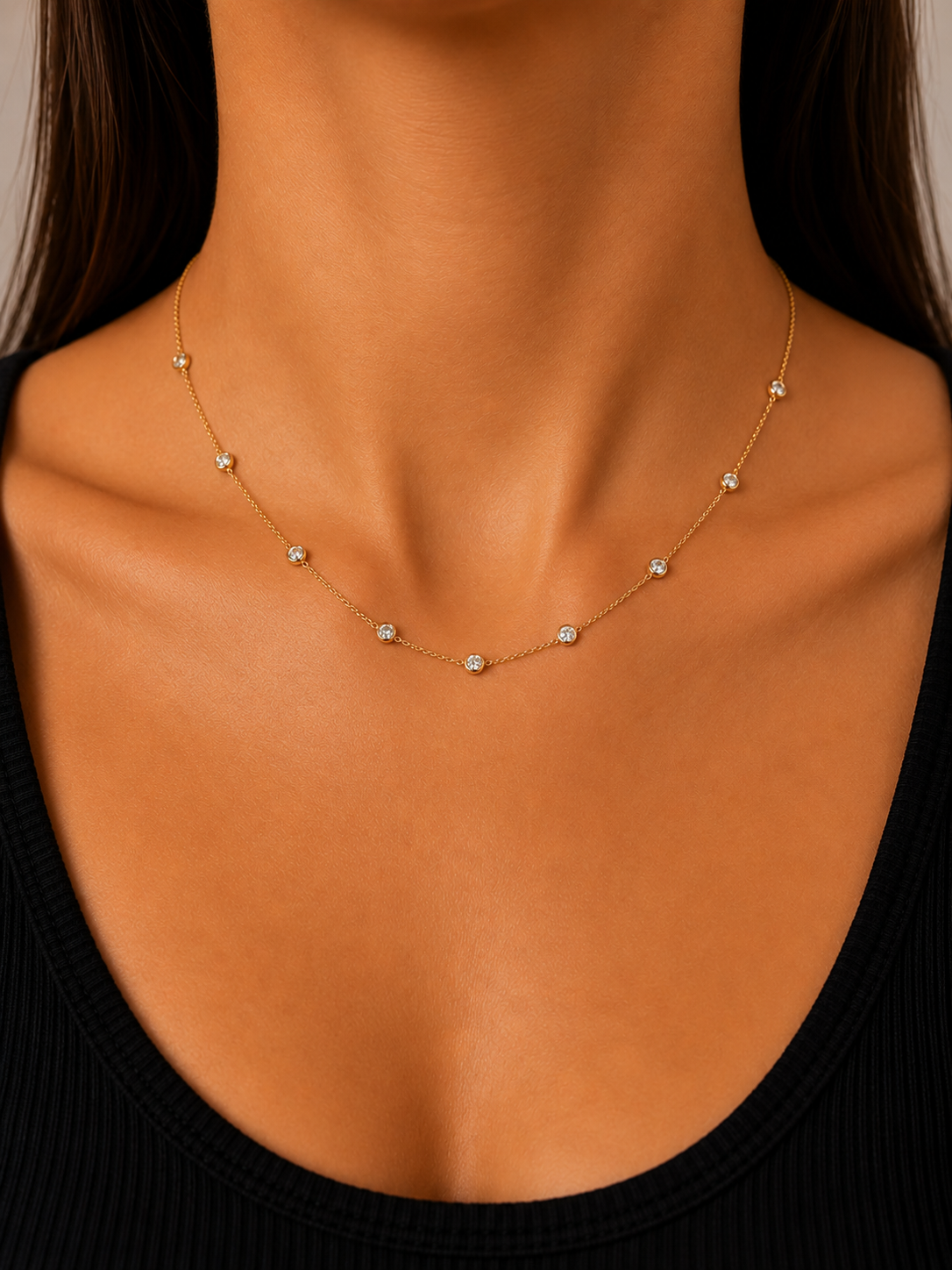 Collana da Donna in oro 18Kt TIZIANO TIZ ORCOLL 05