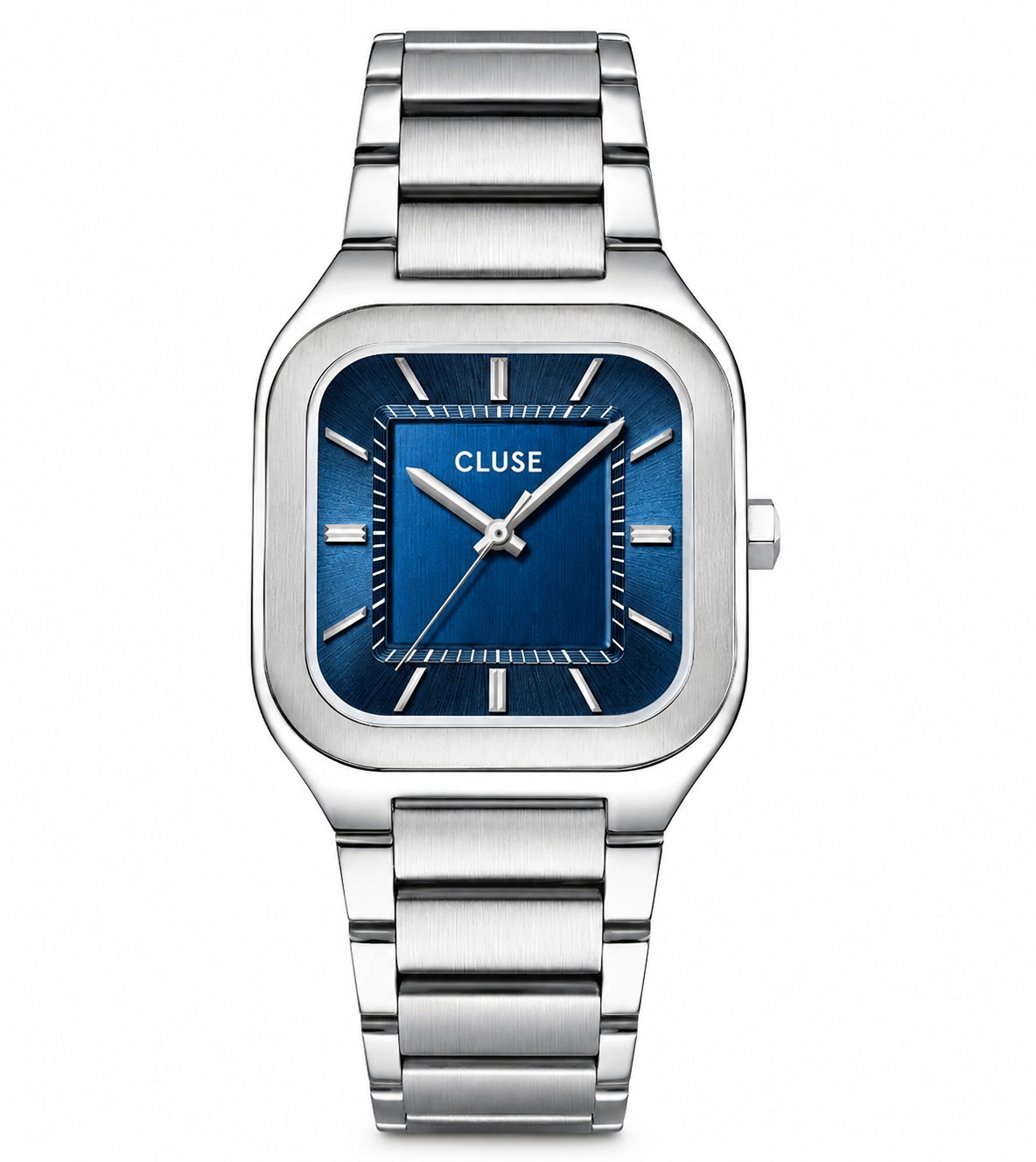 Orologio da Uomo Quadrus Blu Cluse CLU CW25701