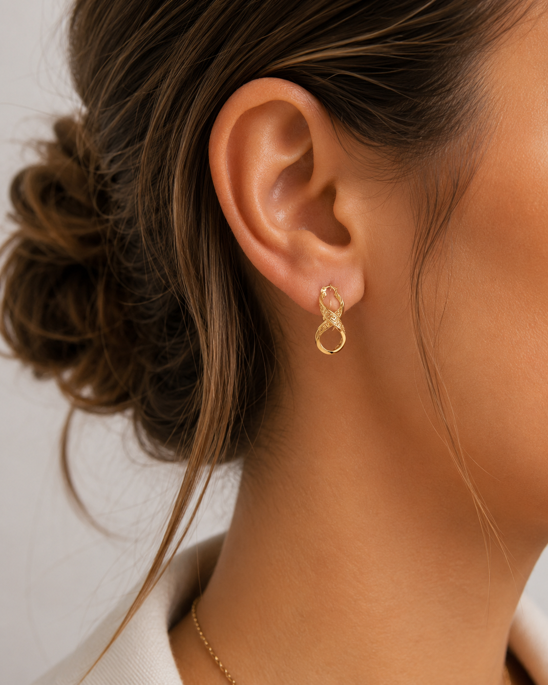Damenohrringe aus 18 Karat Gold TIZIANO TIZ OR 121
