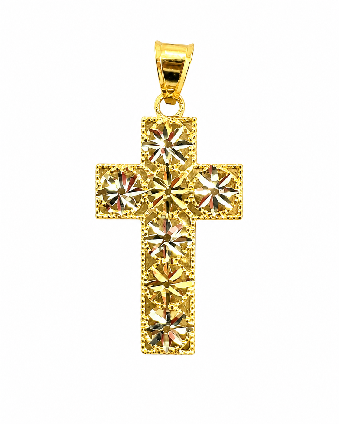 Ciondolo Croce Traforata Unisex in oro 18Kt TIZIANO TIZ ORCND 152