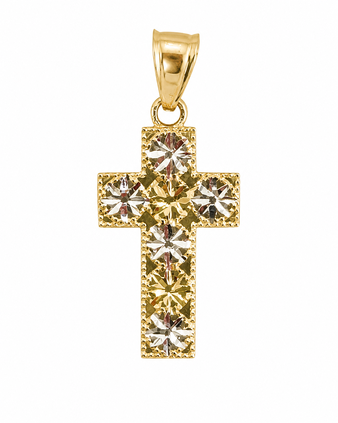 Ciondolo Croce Traforata Unisex in oro 18Kt TIZIANO TIZ ORCND 20
