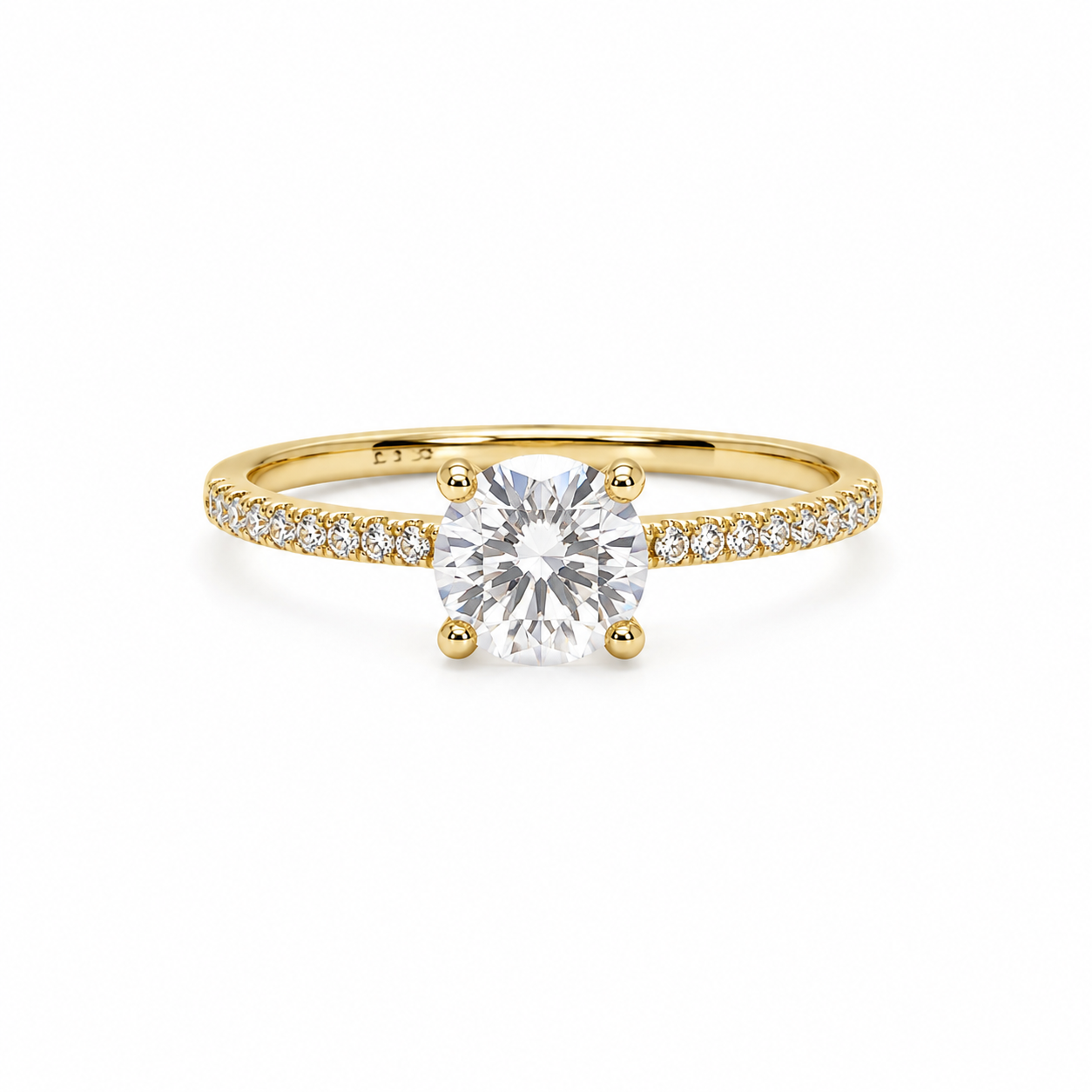 Anello Solitario da Donna in oro 18Kt TIZIANO TIZ ANOR 209