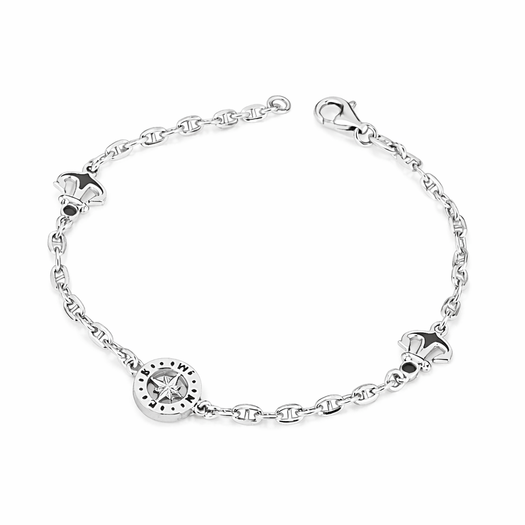 Bracciale da Uomo in Argento HECTOR by Marello Pane HEC BRAU 016