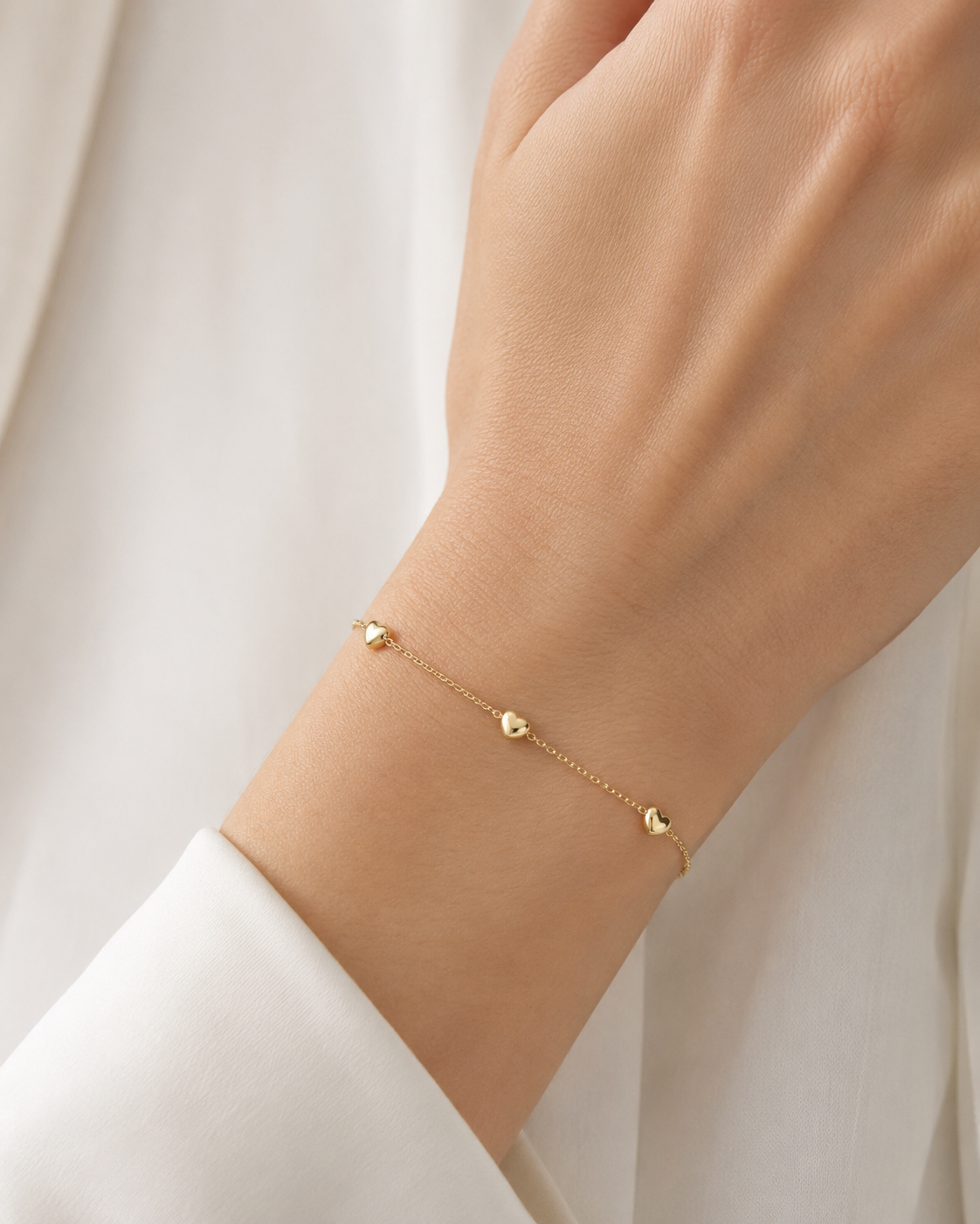 Bracciale Donna con cuori in oro 18Kt TIZIANO TIZ ORBR 179