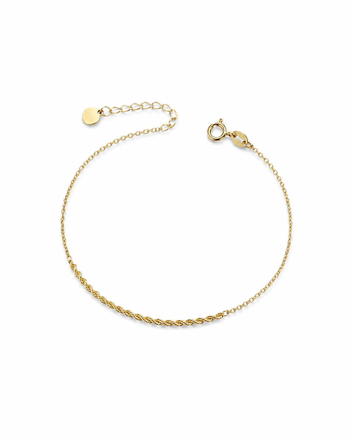 Bracciale Unisex con Maglia Intrecciata in oro 18Kt TIZIANO TIZ ORBR 181
