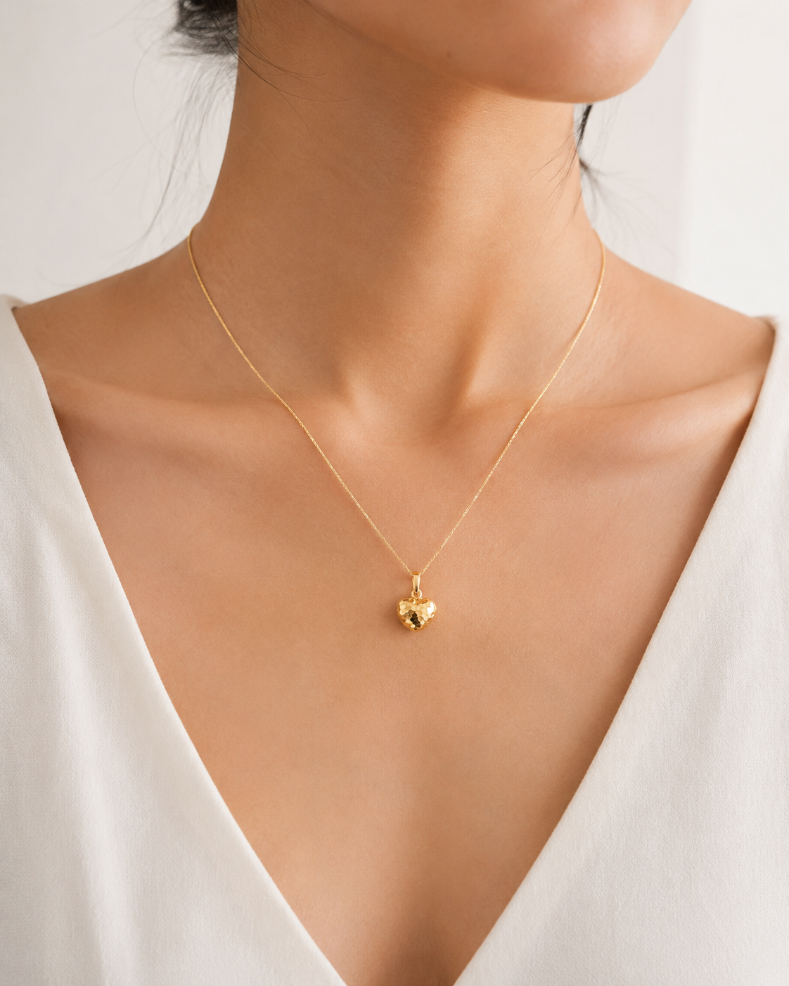 Ciondolo Cuore Sfaccettato in Oro 18Kt TIZIANO TIZ ORCND 147