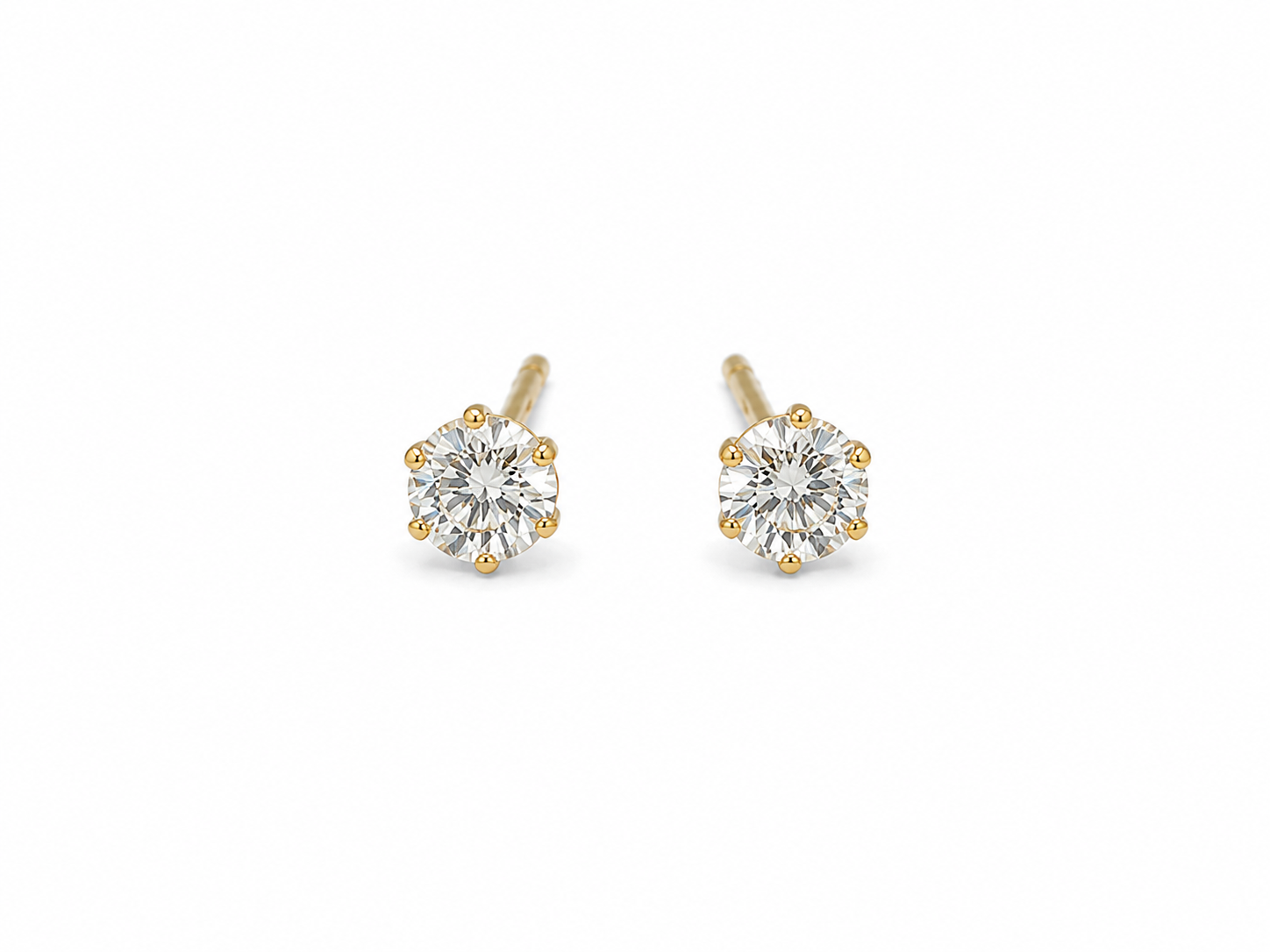 Orecchini Punto Luce con Zirconi Unisex in oro 18Kt TIZIANO TIZ OR 150