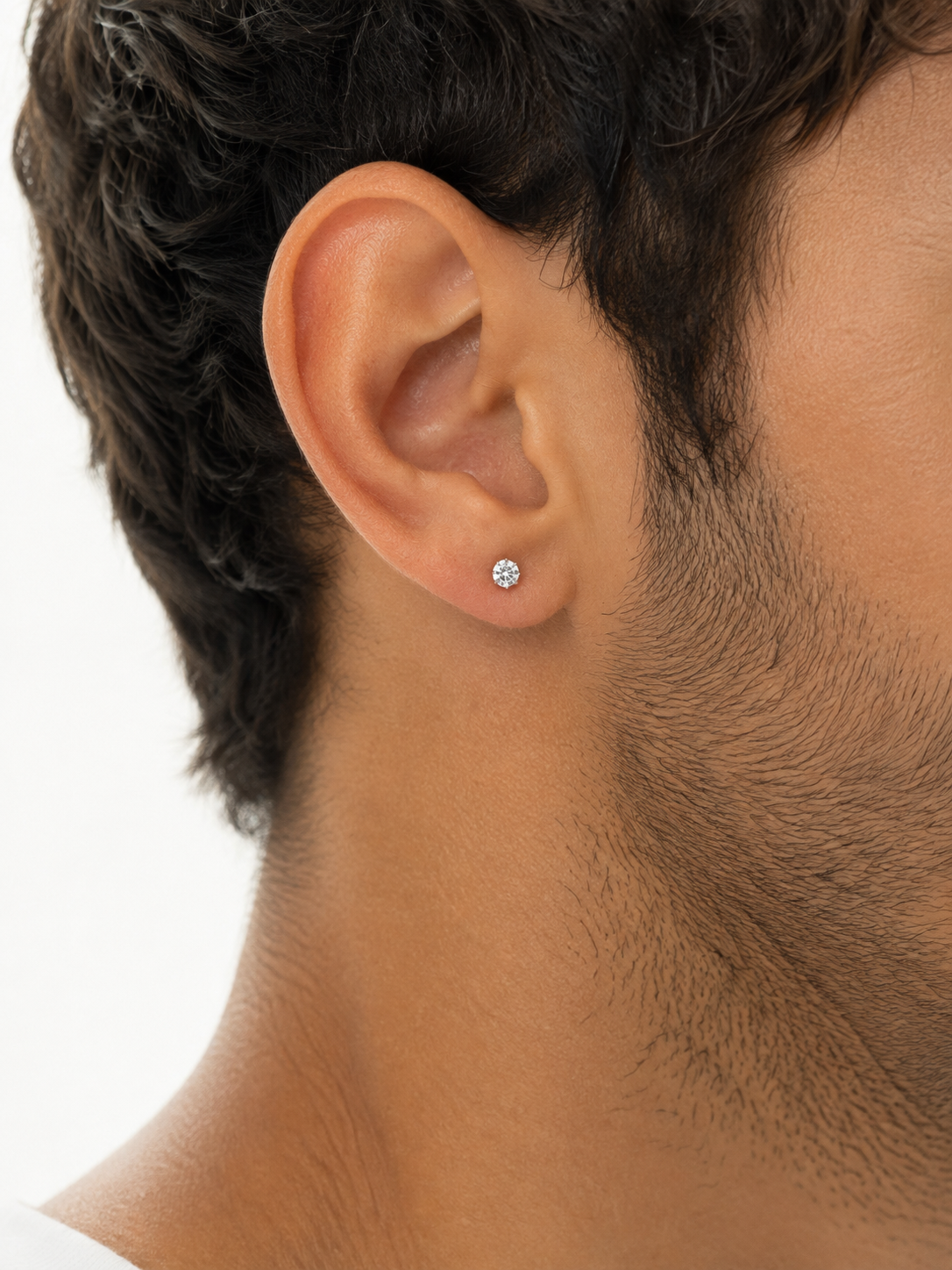 Orecchini Punto Luce con Zircone Unisex in oro 18Kt TIZIANO TIZ OR 163