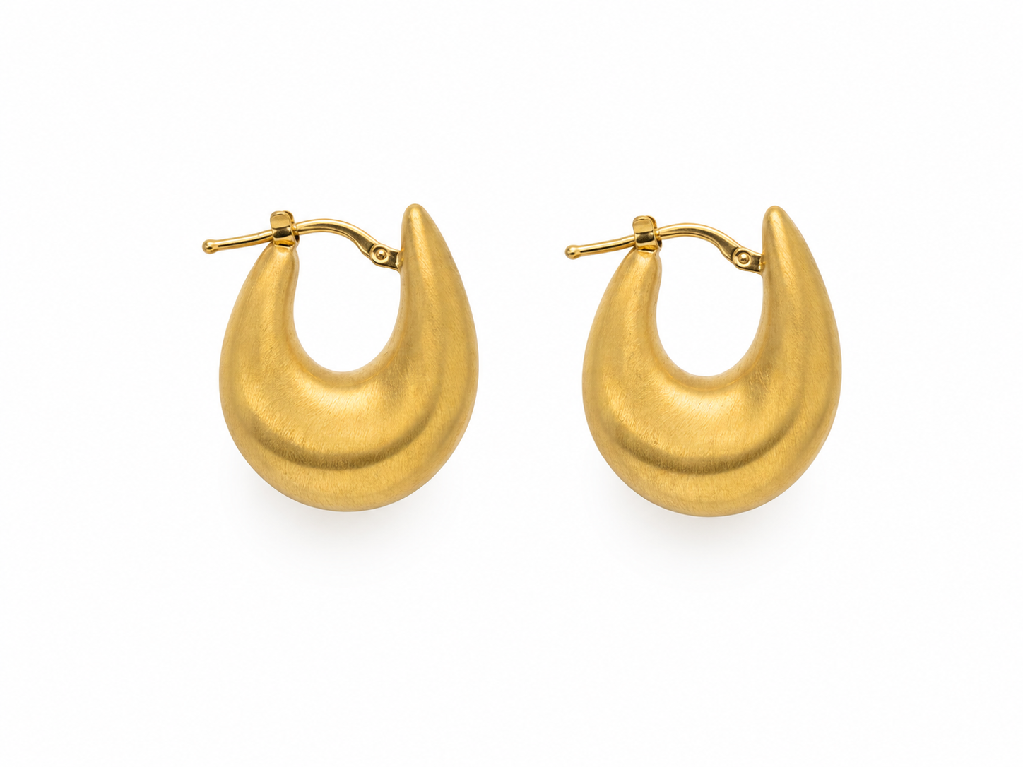 Orecchini a Cerchio Bombati Da Donna in Oro 18Kt TIZIANO TIZ OR 172