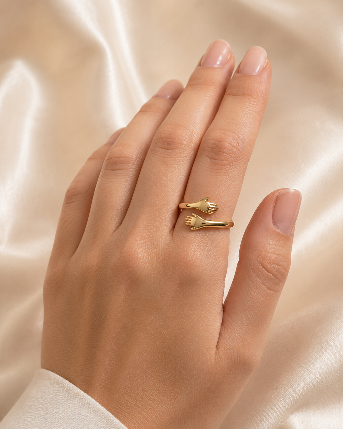 Anello Abbraccio da Donna in oro 18Kt TIZIANO TIZ ANOR 202