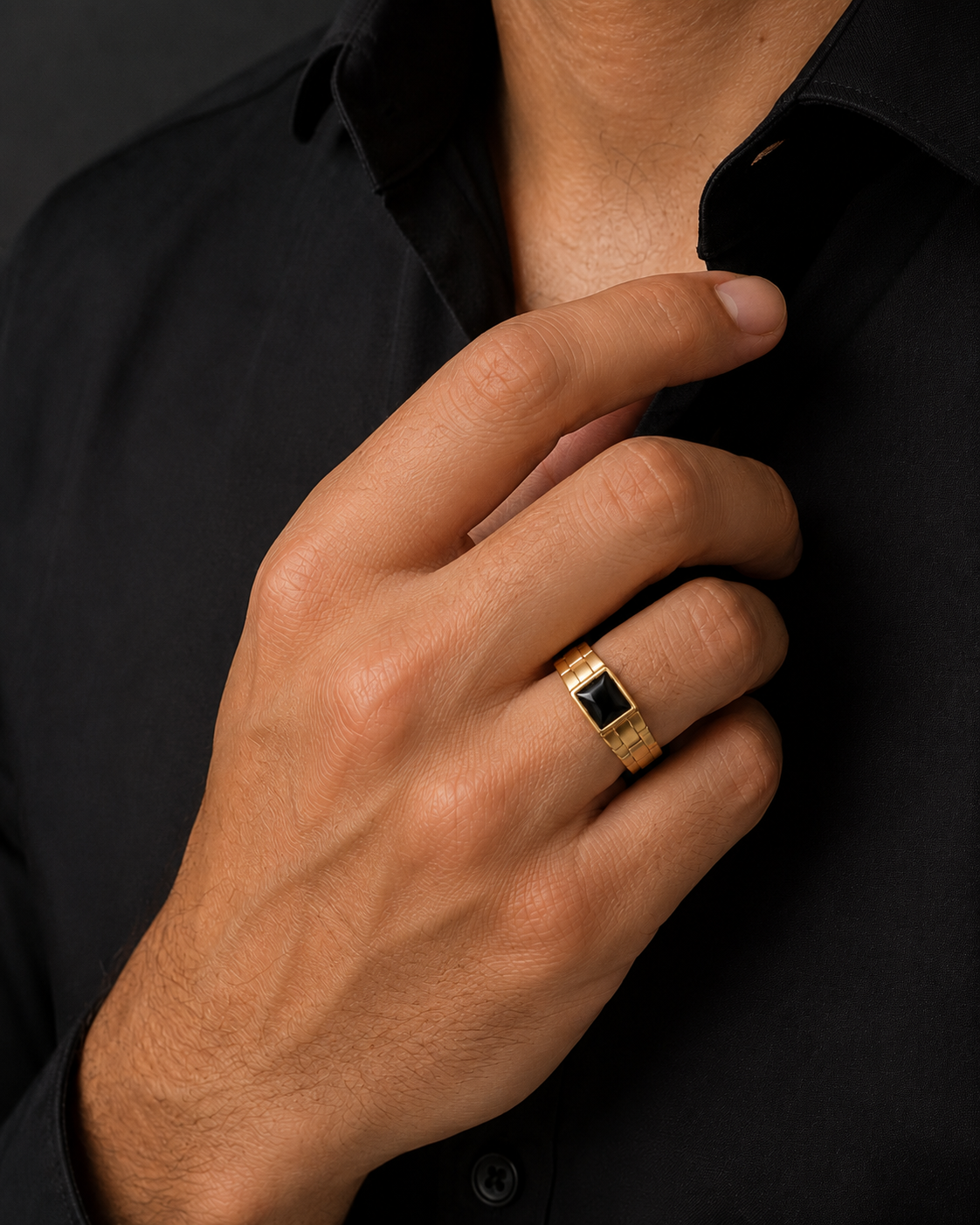 Anello da Uomo in oro 18Kt TIZIANO TIZ ANOR 471
