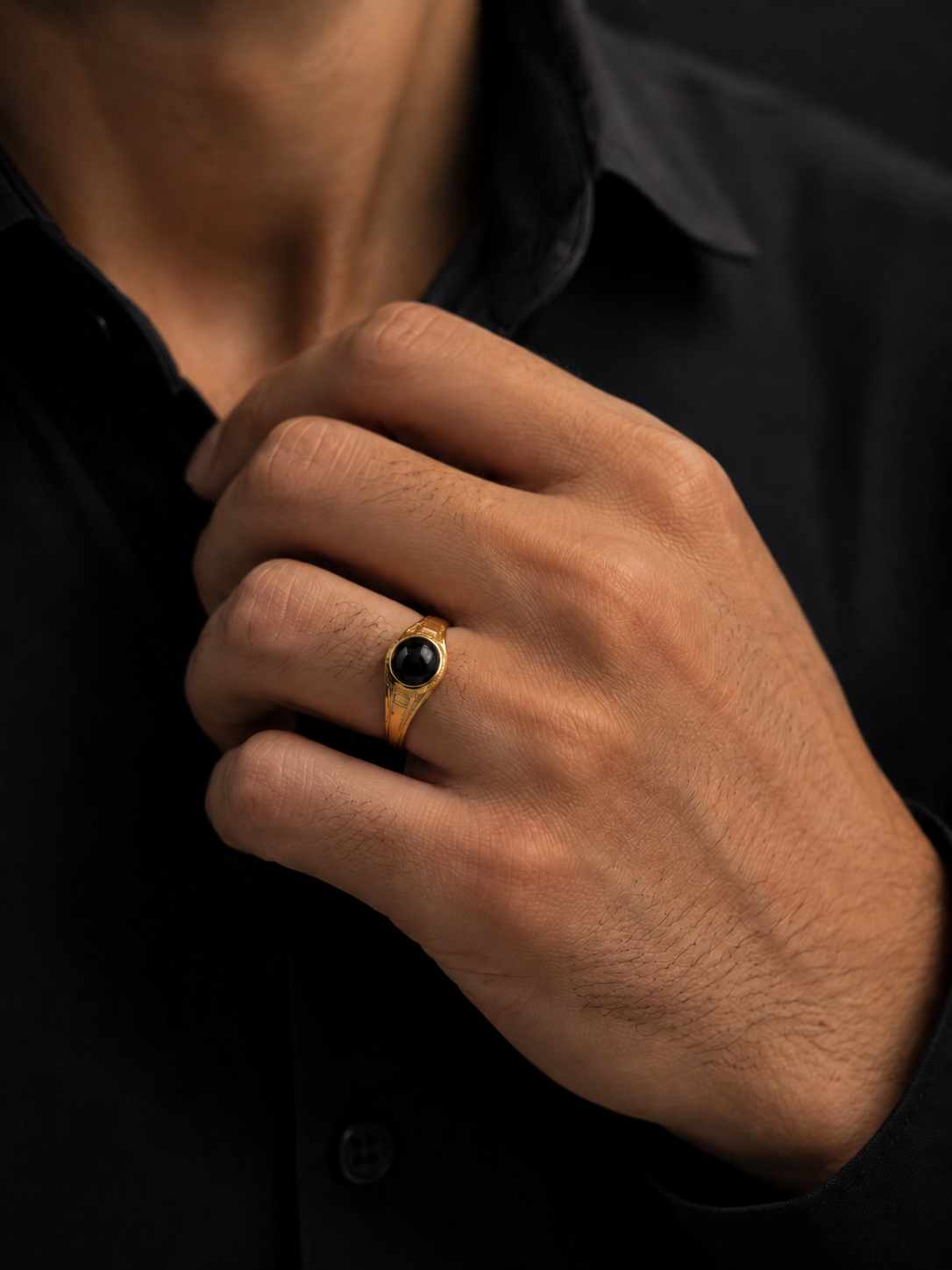 Anello da Uomo in oro 18Kt TIZIANO TIZ ANOR 472