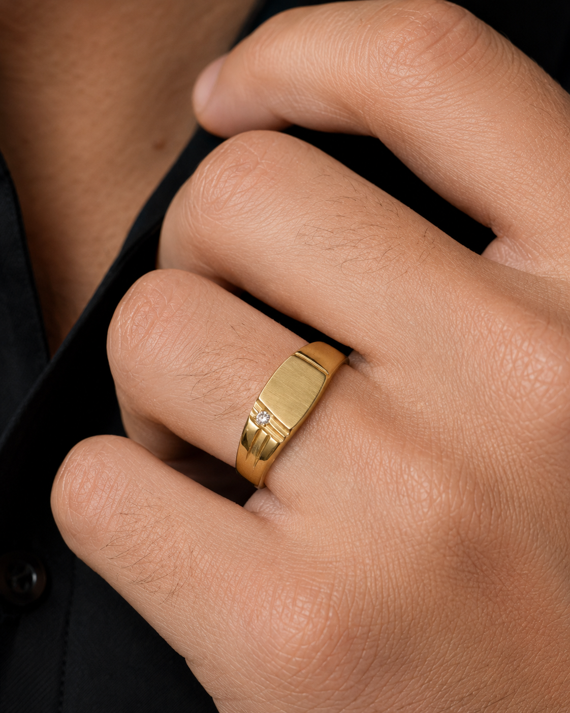 Anello da Uomo in oro 18Kt TIZIANO TIZ ANOR 470