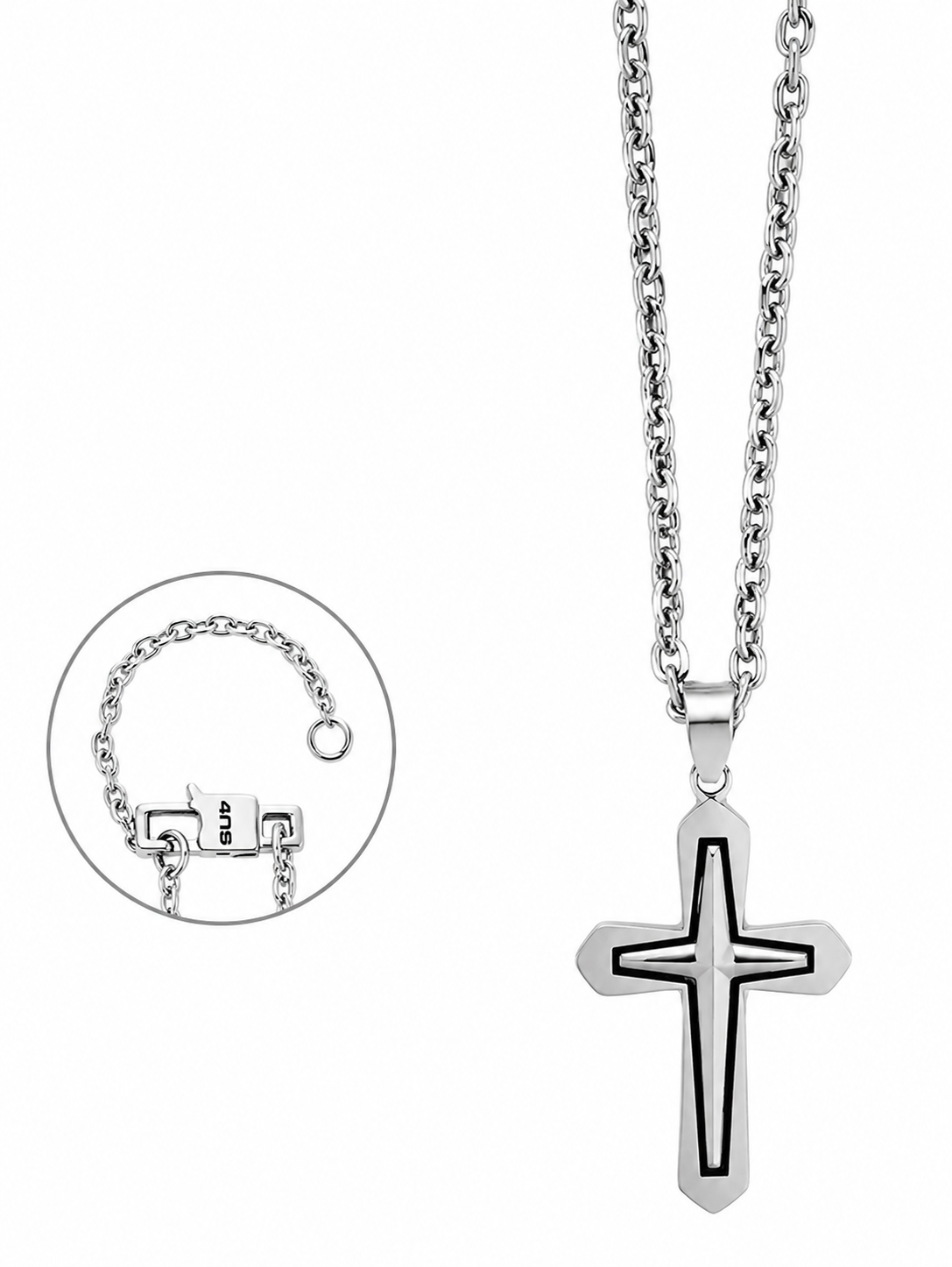 Collana da Uomo con croce in acciaio Cesare Paciotti  4US 4UCL8668