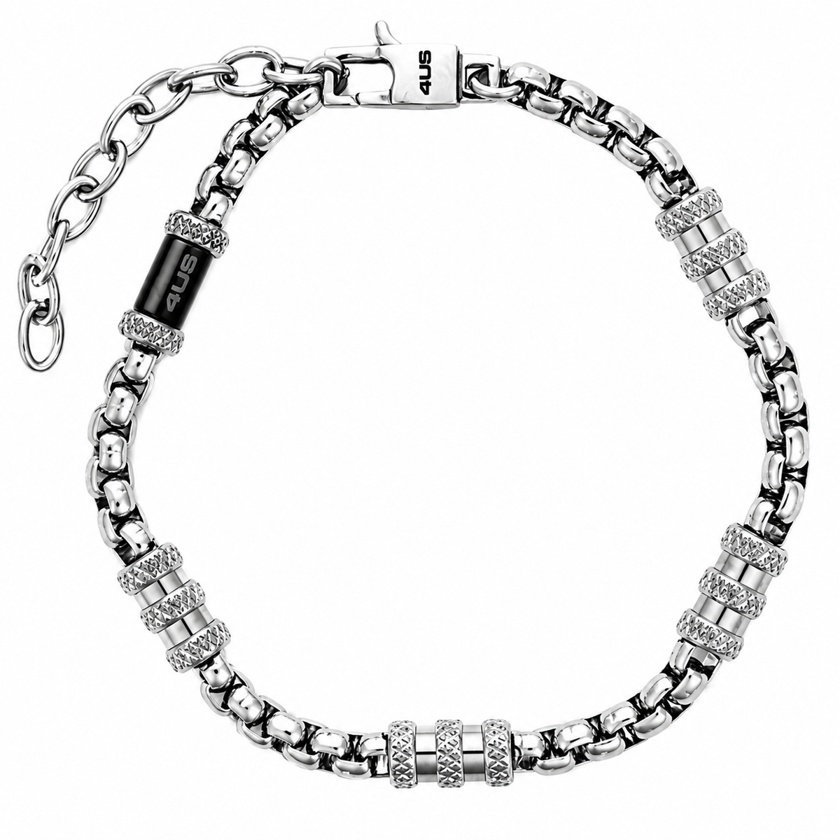 Bracciale da Uomo in Acciaio 4US Paciotti 4US 4UBR8655
