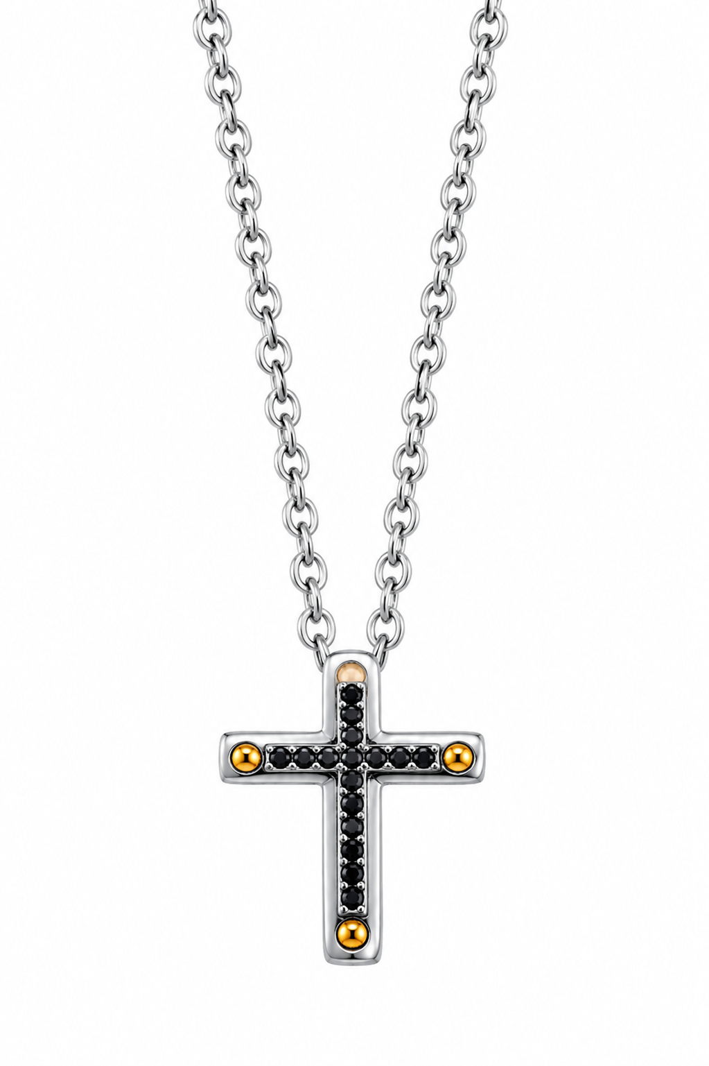 Collana da Uomo con Croce in Acciaio 4US Paciotti 4US 4UCL8297