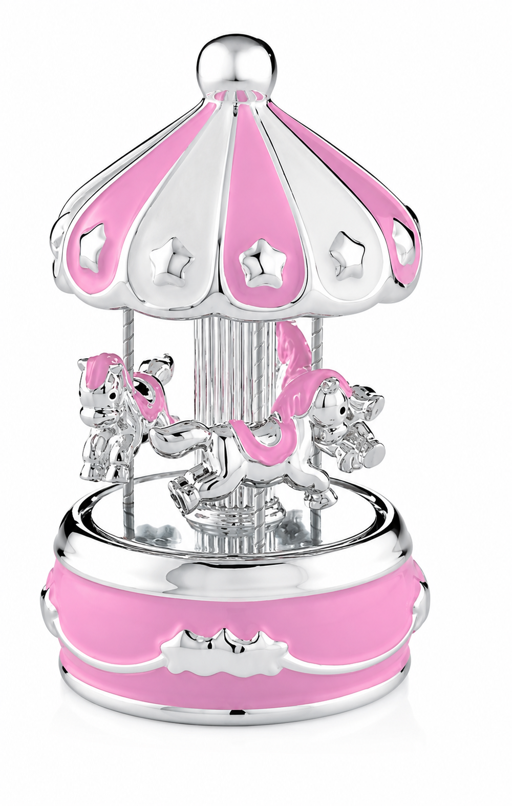 Giostrina Carillon rosa in Argento Ottaviani OTT 70609R