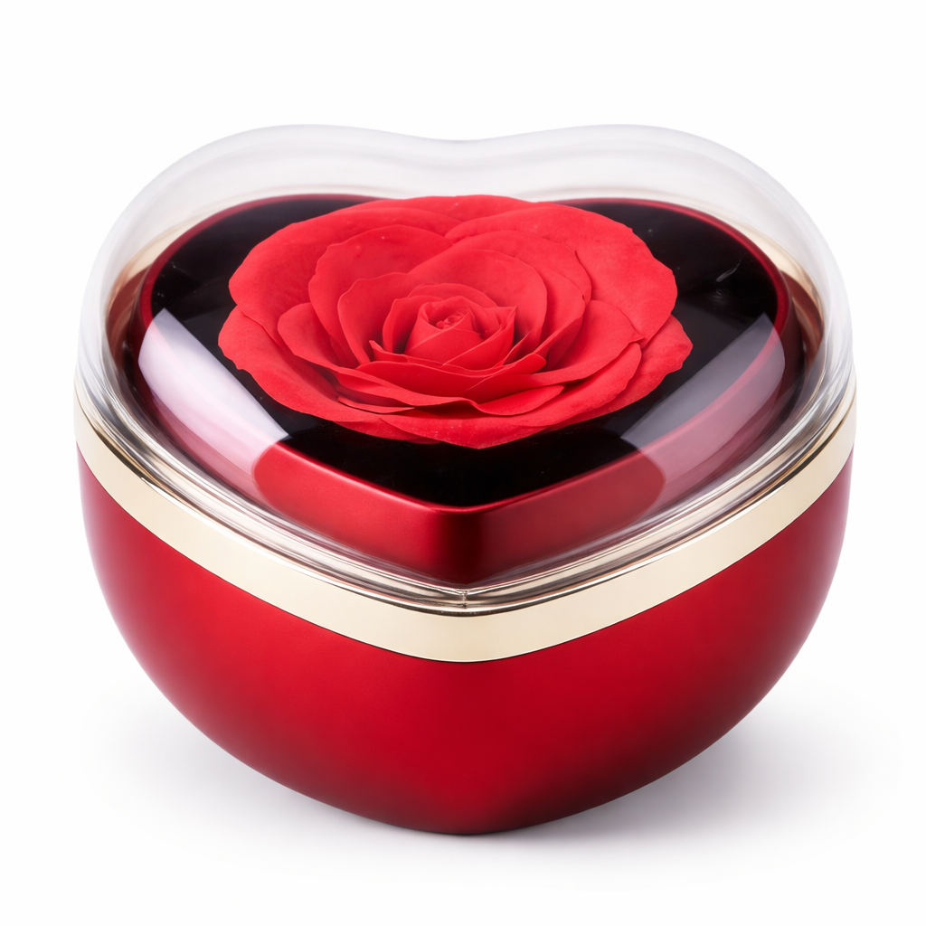 Box con la Rosa firmata Tiziano